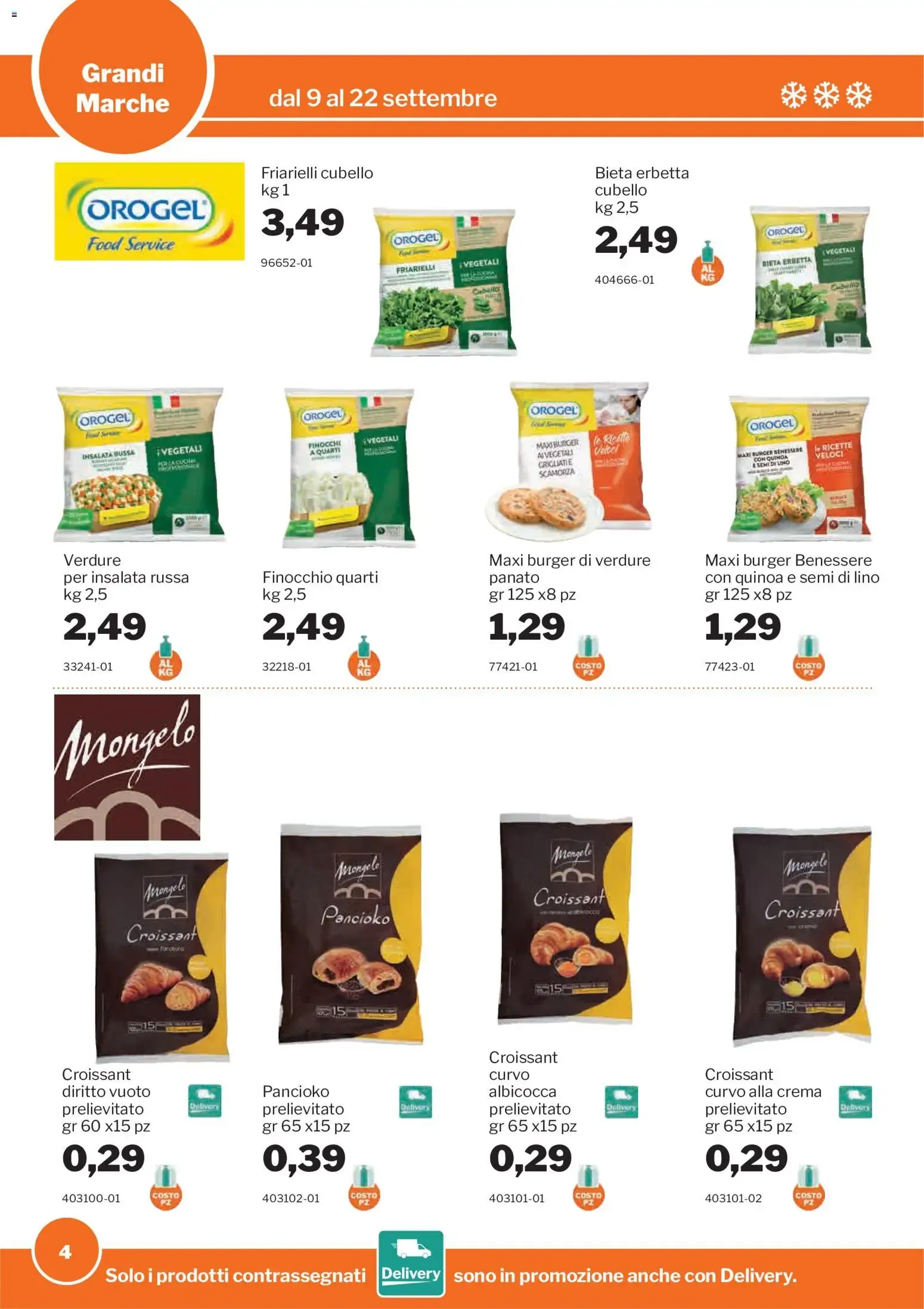 Promozioni GrosMarket da 9 settembre a 22 settembre di 2026 - Pagina del volantino 4