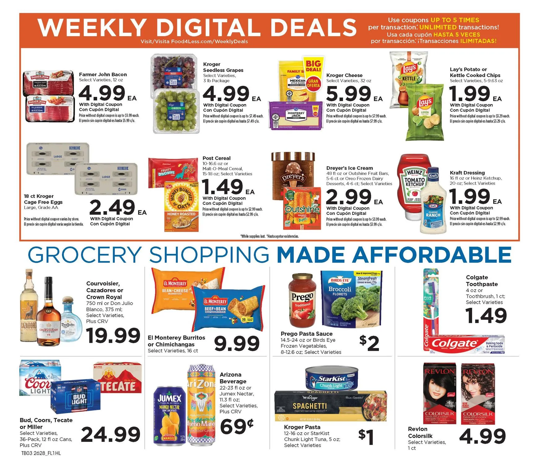 Weekly ad Current Food 4 Less leaflet valid from Wednesday 08/12/2026 to Tuesday 08/18/2026 from August 12 to August 18 2026 - Page 5