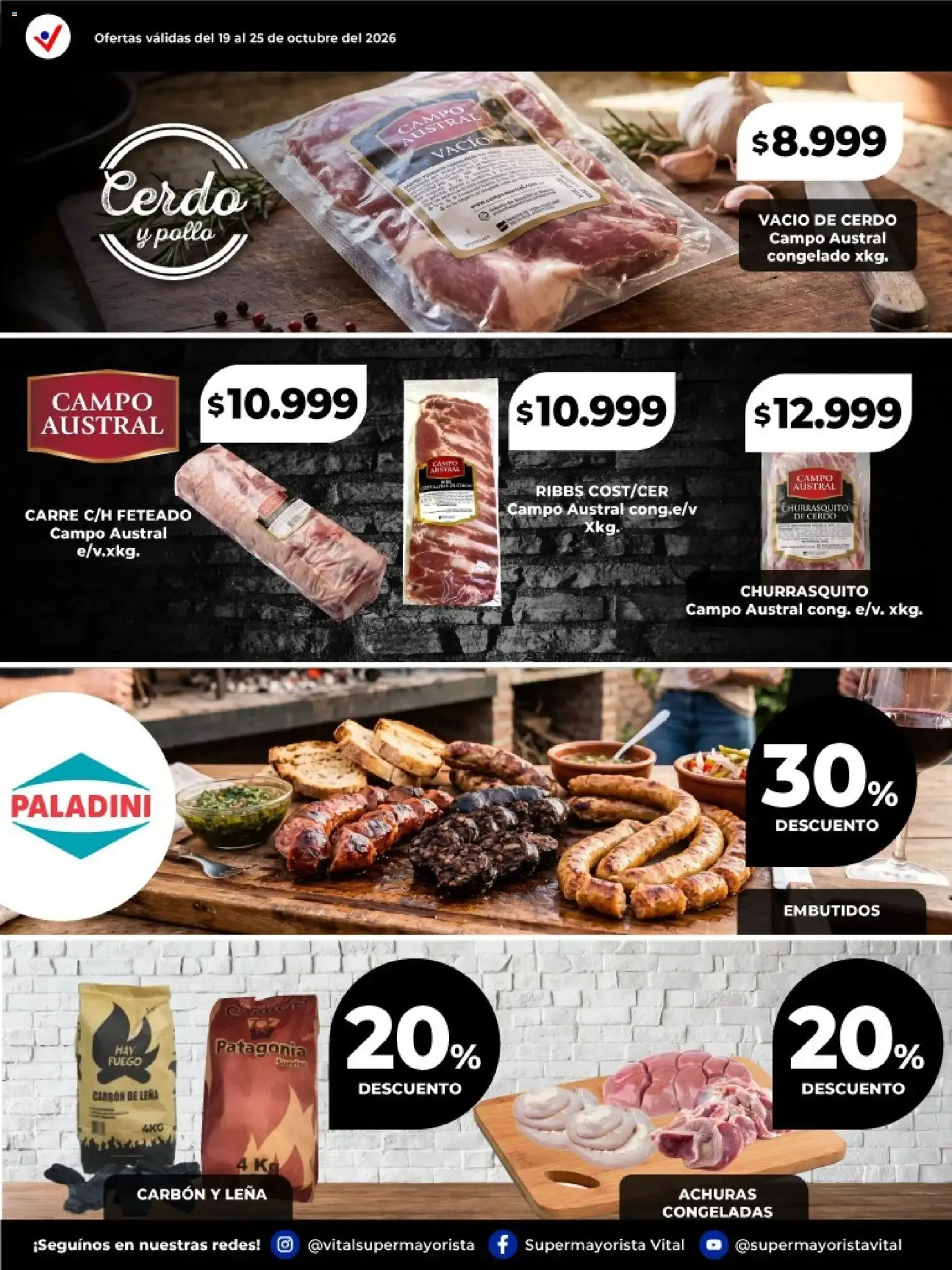 Ofertas de Vital - Especial de frescos || del 19/10/2026 - 25/10/2026 || Catálogo 19 de octubre al 25 de octubre 2026 - Página 3 del catálogo