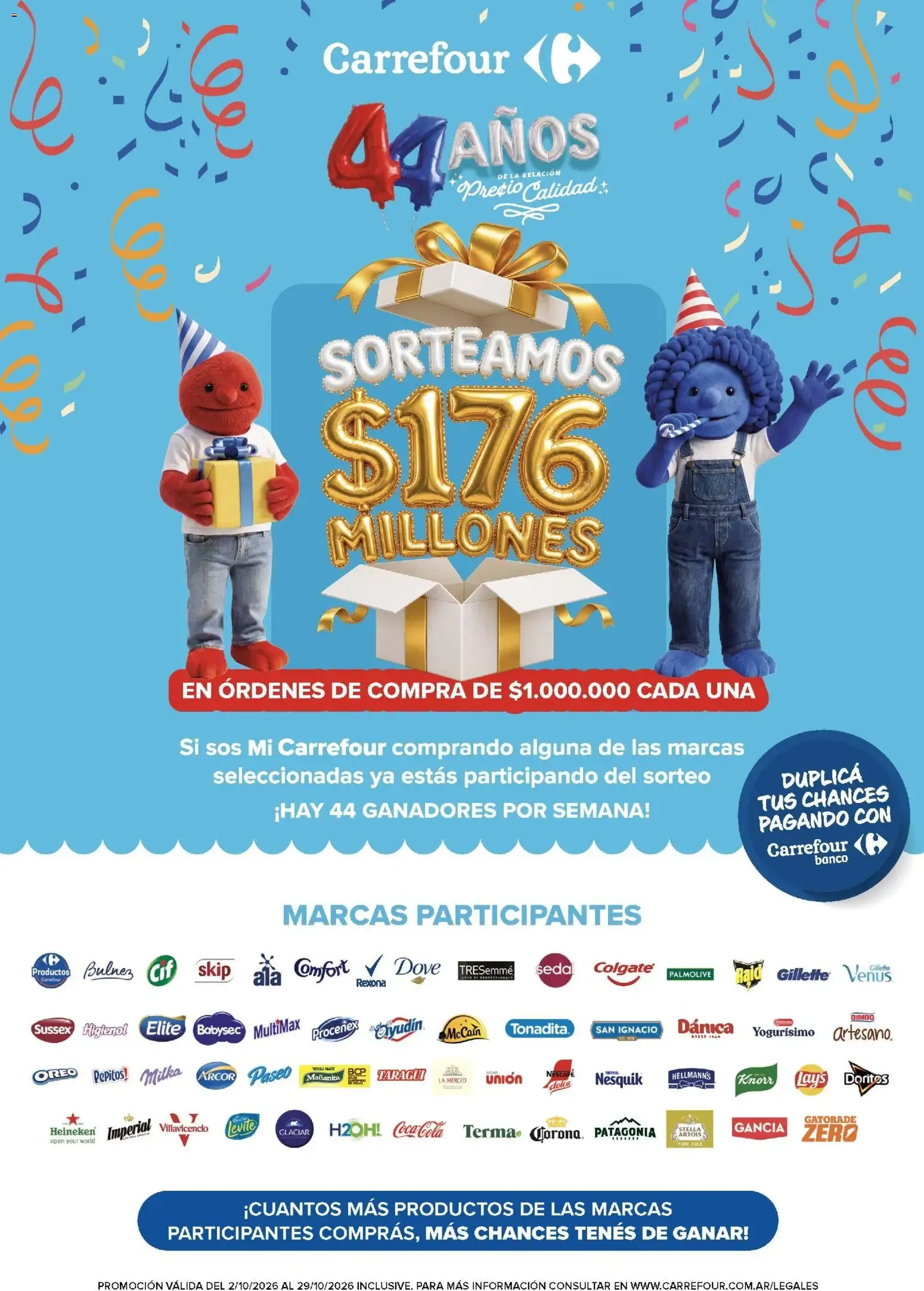 Ofertas de Carrefour: 4ta Semana de Festejos - 44 Años de Precio y Calidad 23 de octubre al 29 de octubre 2026 - Página 37 del catálogo