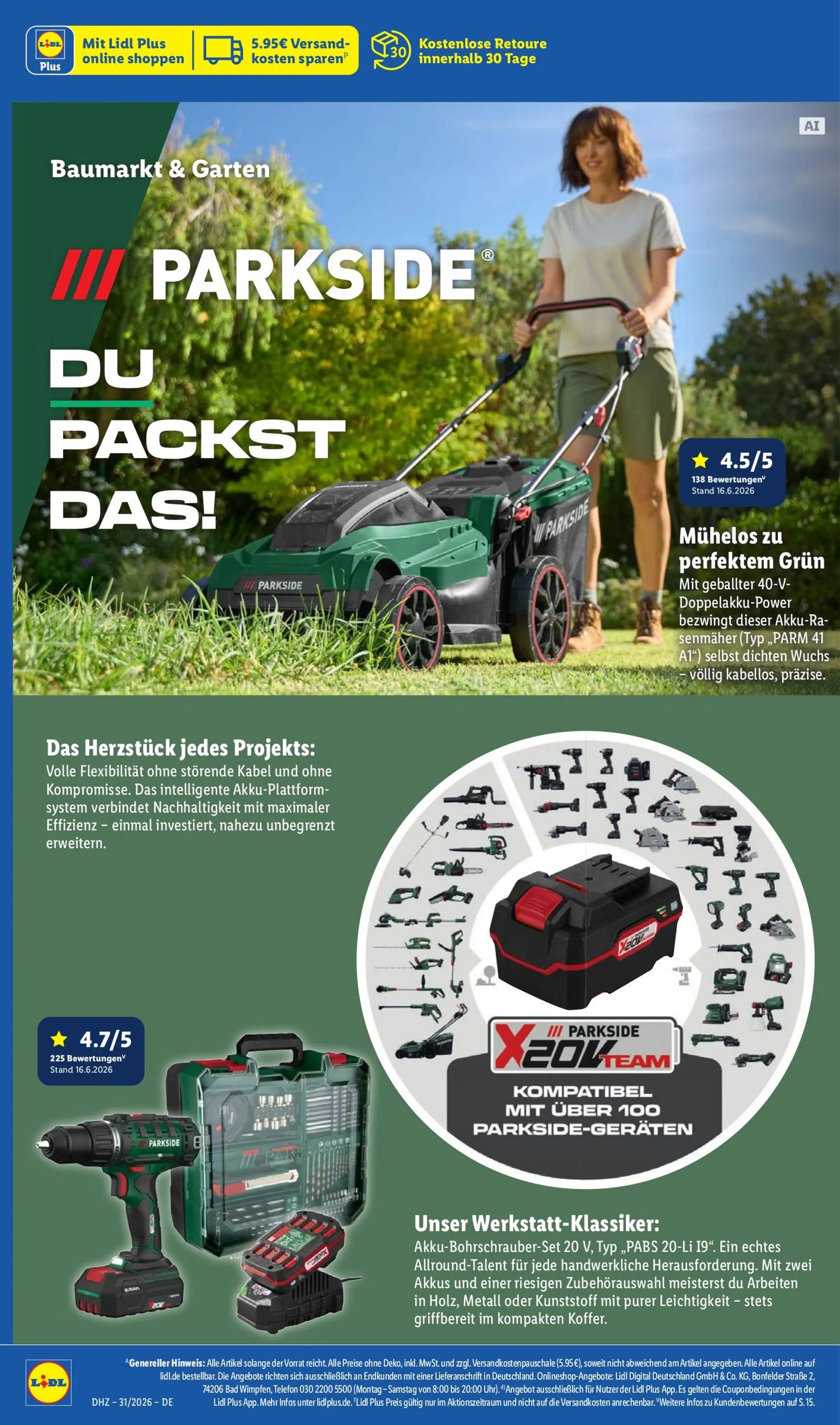 Lidl Prospekt nächste Woche – von Montag 27.07.2026 bis Samstag 01.08.2026 von 27. Juli bis 1. August 2026 - Prospekt seite 45