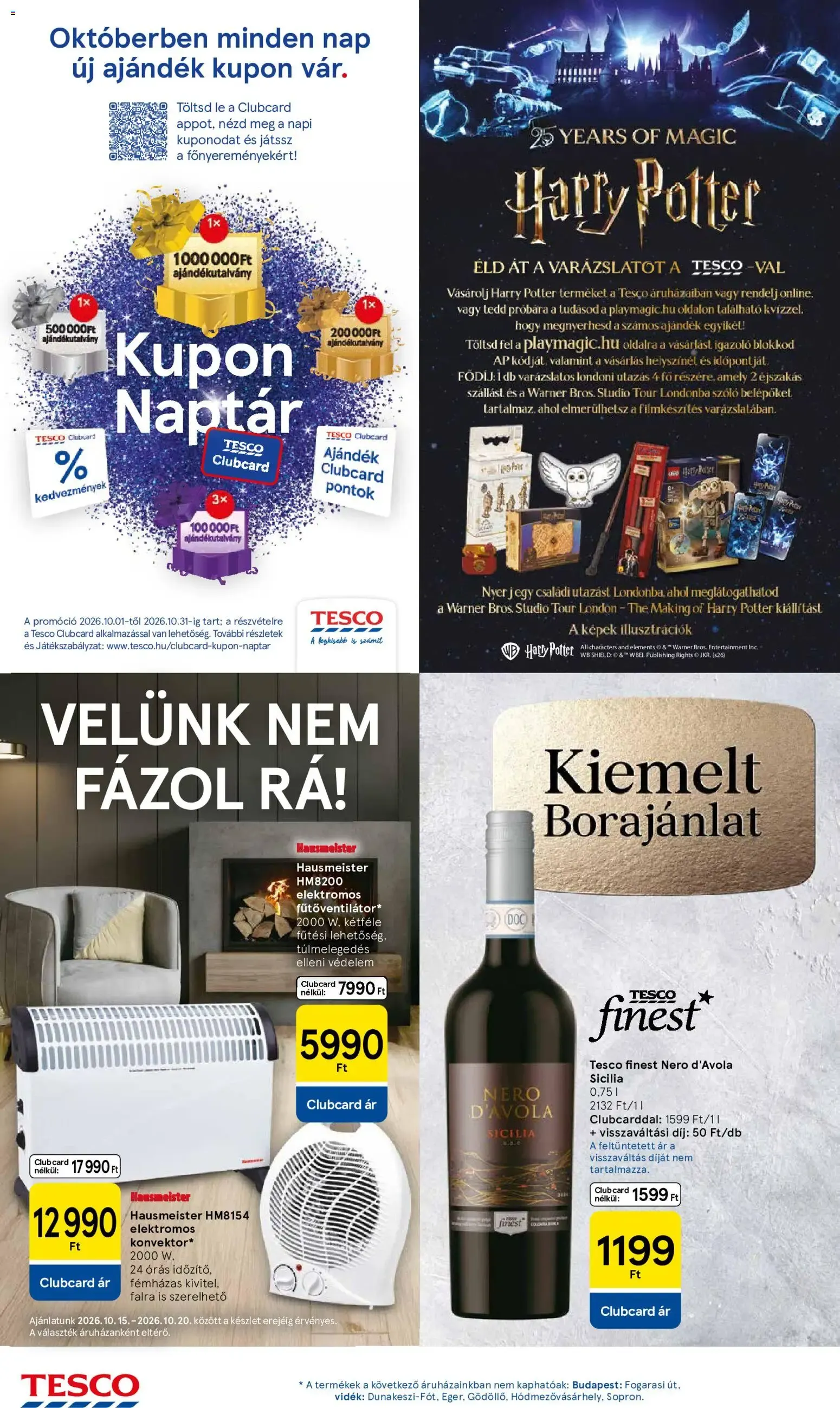 Katalógus Tesco: Gana y Ahorra con Clubcard október 15.-tól október 20.-ig 2026. - Oldal 12