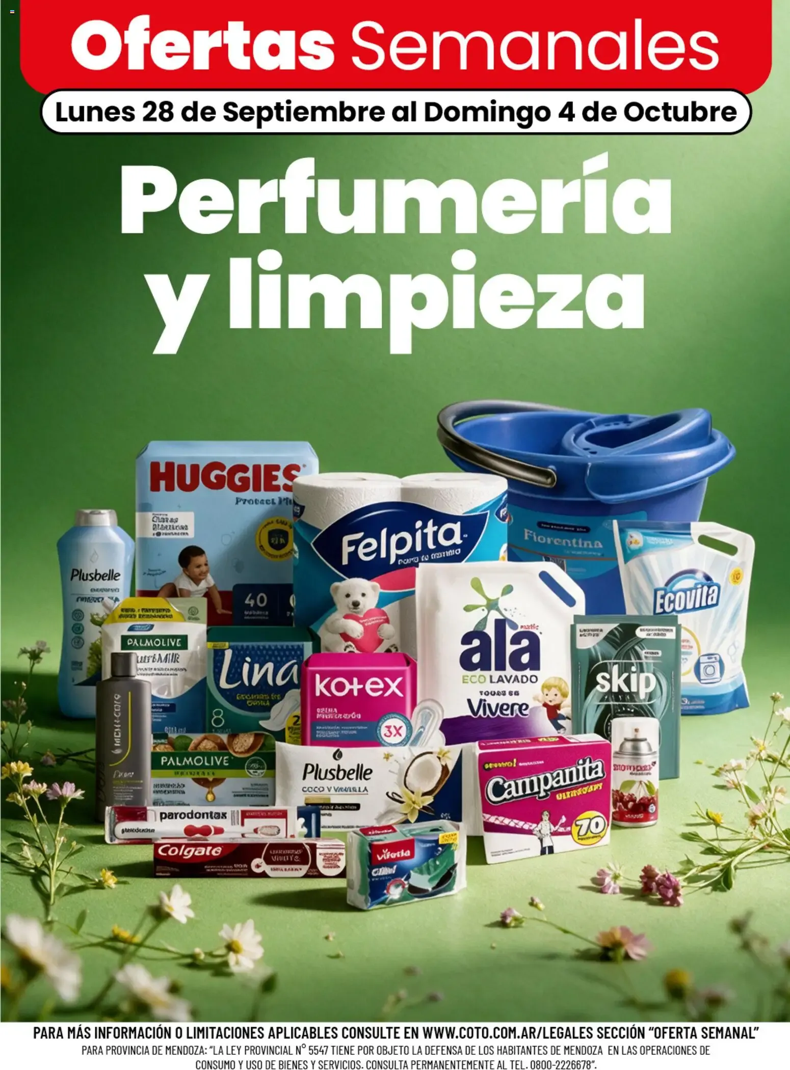 Ofertas de Ofertas Semanales en Perfumería y Limpieza 28 de septiembre al 4 de octubre 2026 - Página 1 del catálogo