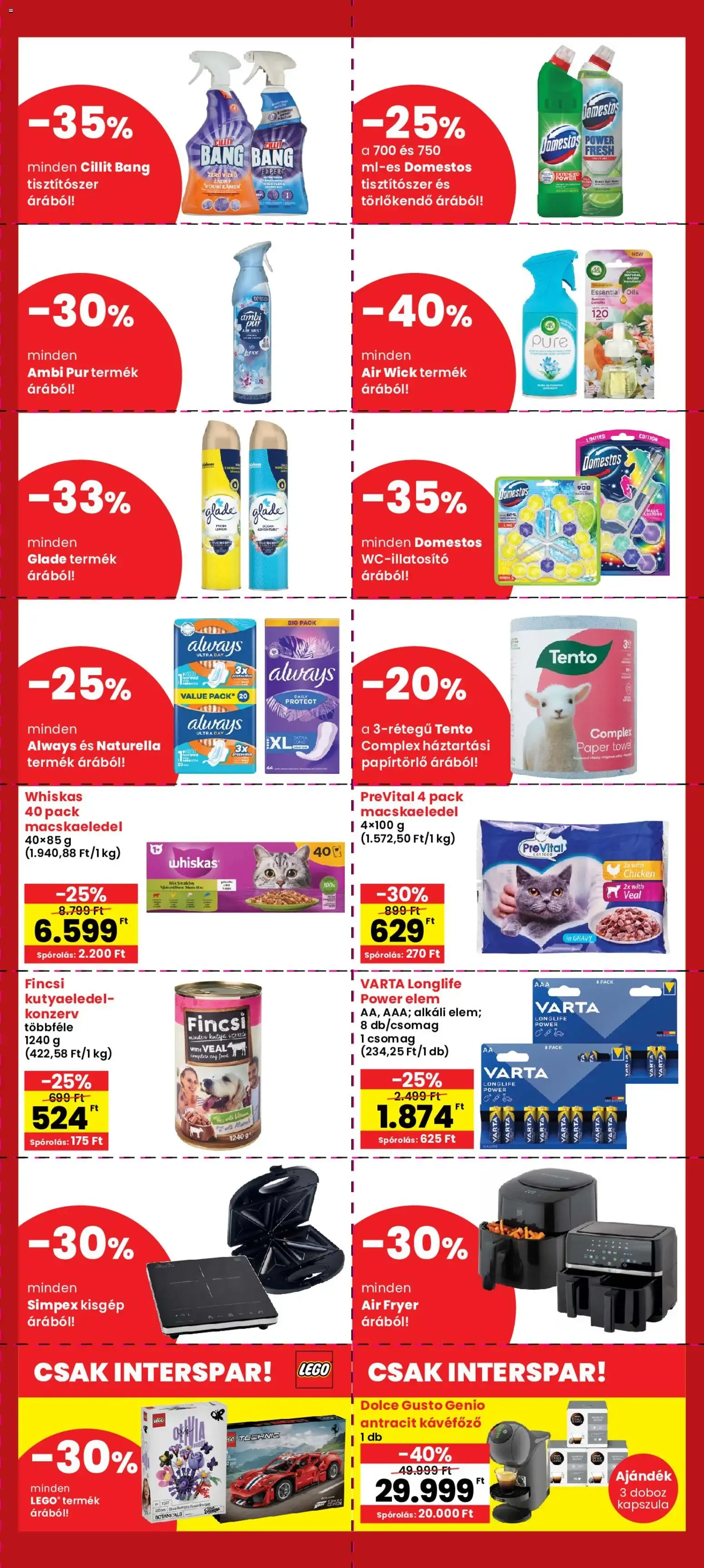 Katalógus Interspar Szülinapi kuponnapok - 2026.10.05. -tól/töl > akció, lapozható szórólap 🛍️ október 5.-tól október 14.-ig 2026. - Oldal 5