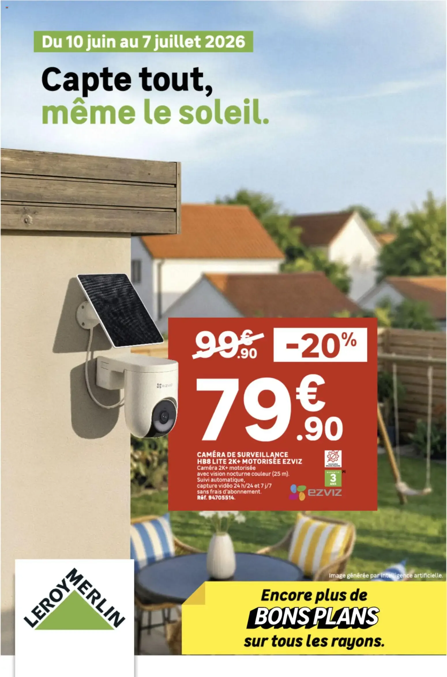 Leroy Merlin catalogue à partir du 10/06/2026 - promo en ligne du 10 juin au 7 juillet 2026 - Catalogue page 1