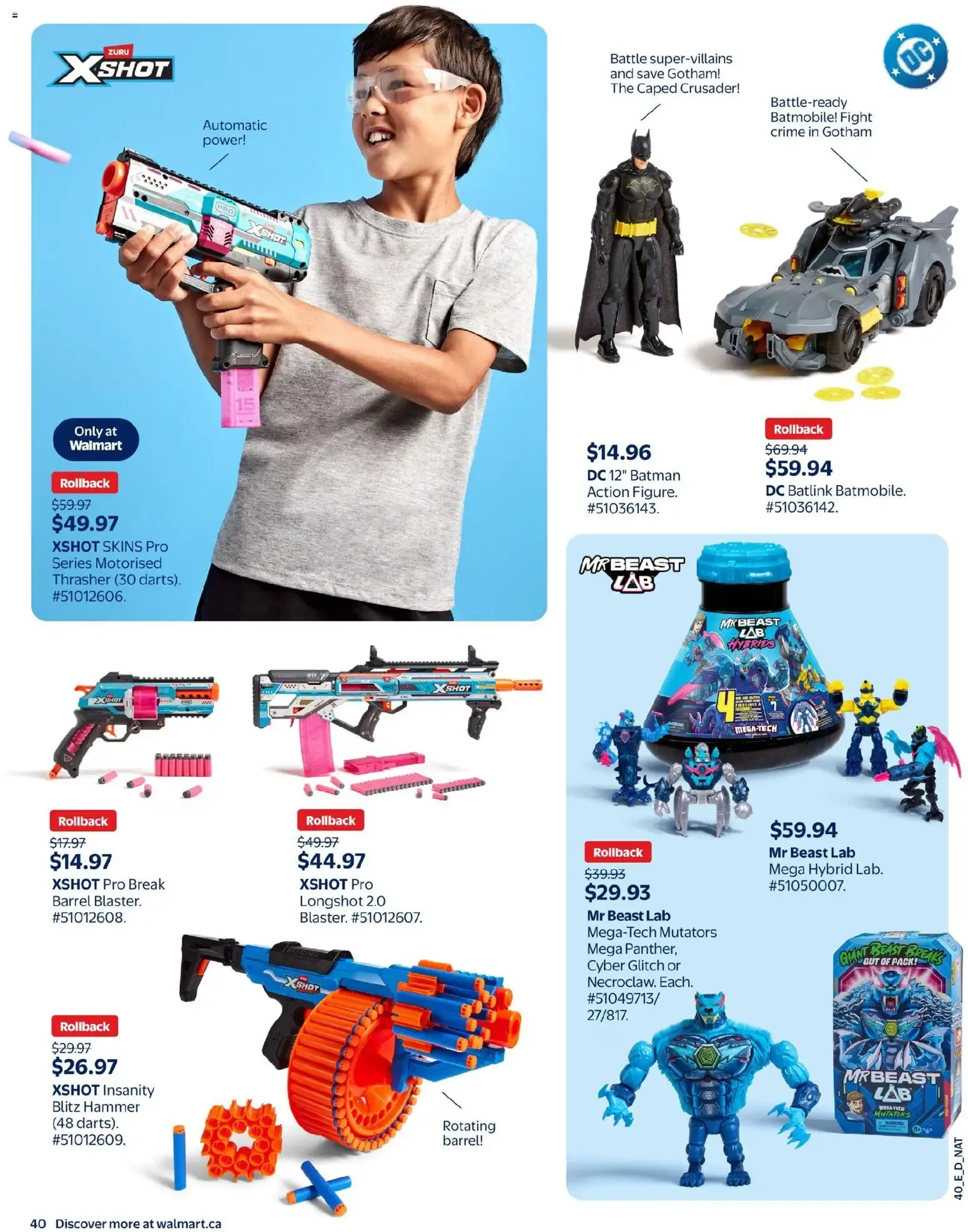 Walmart - Canada's #1 Toy Shop from October 15 to December 23 2026 - flyer page 52