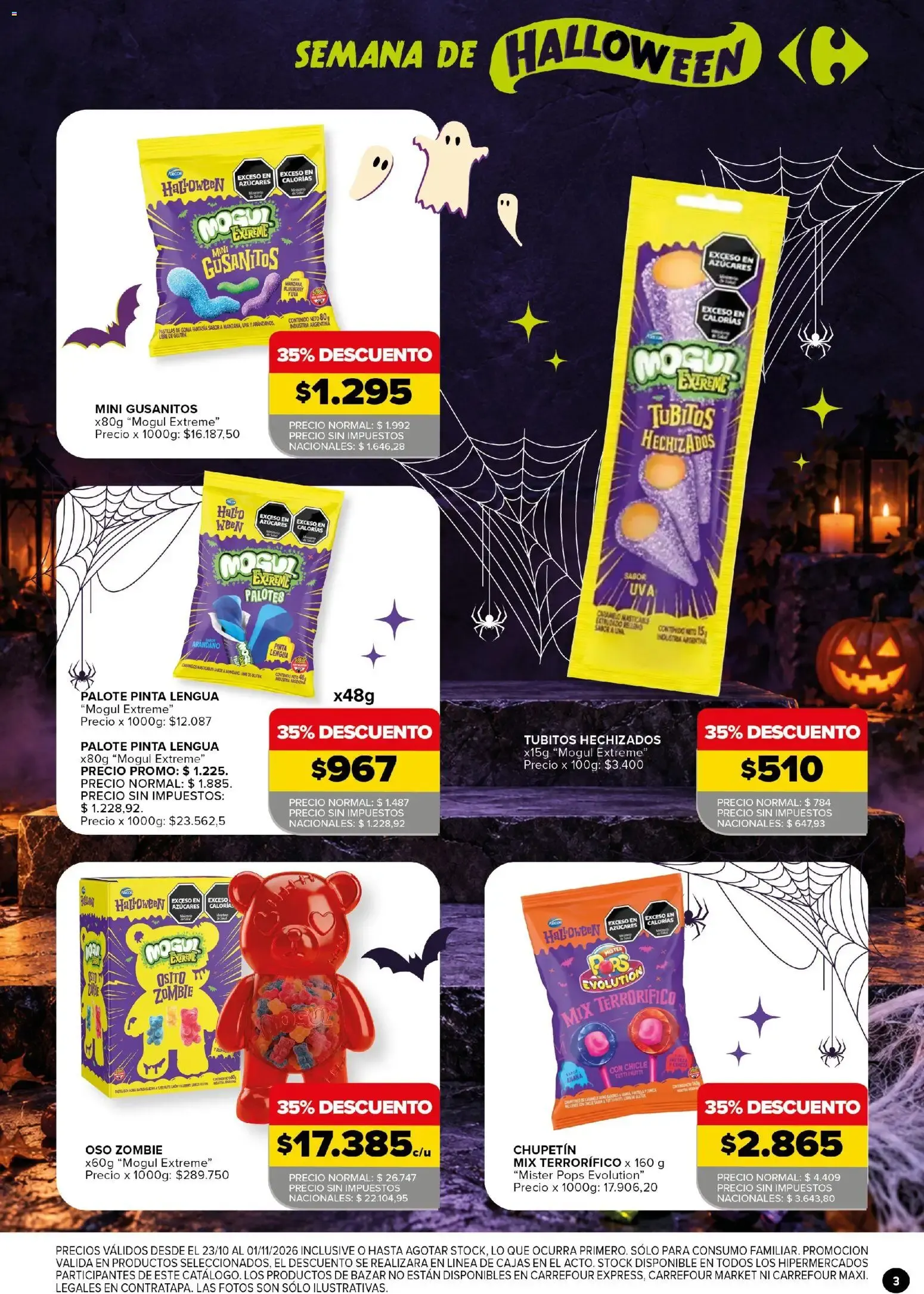 Ofertas de Carrefour - Semana de Halloween || del 23/10/2026 - 01/11/2026 || Promociones 23 de octubre al 1 de noviembre 2026 - Página 3 del catálogo