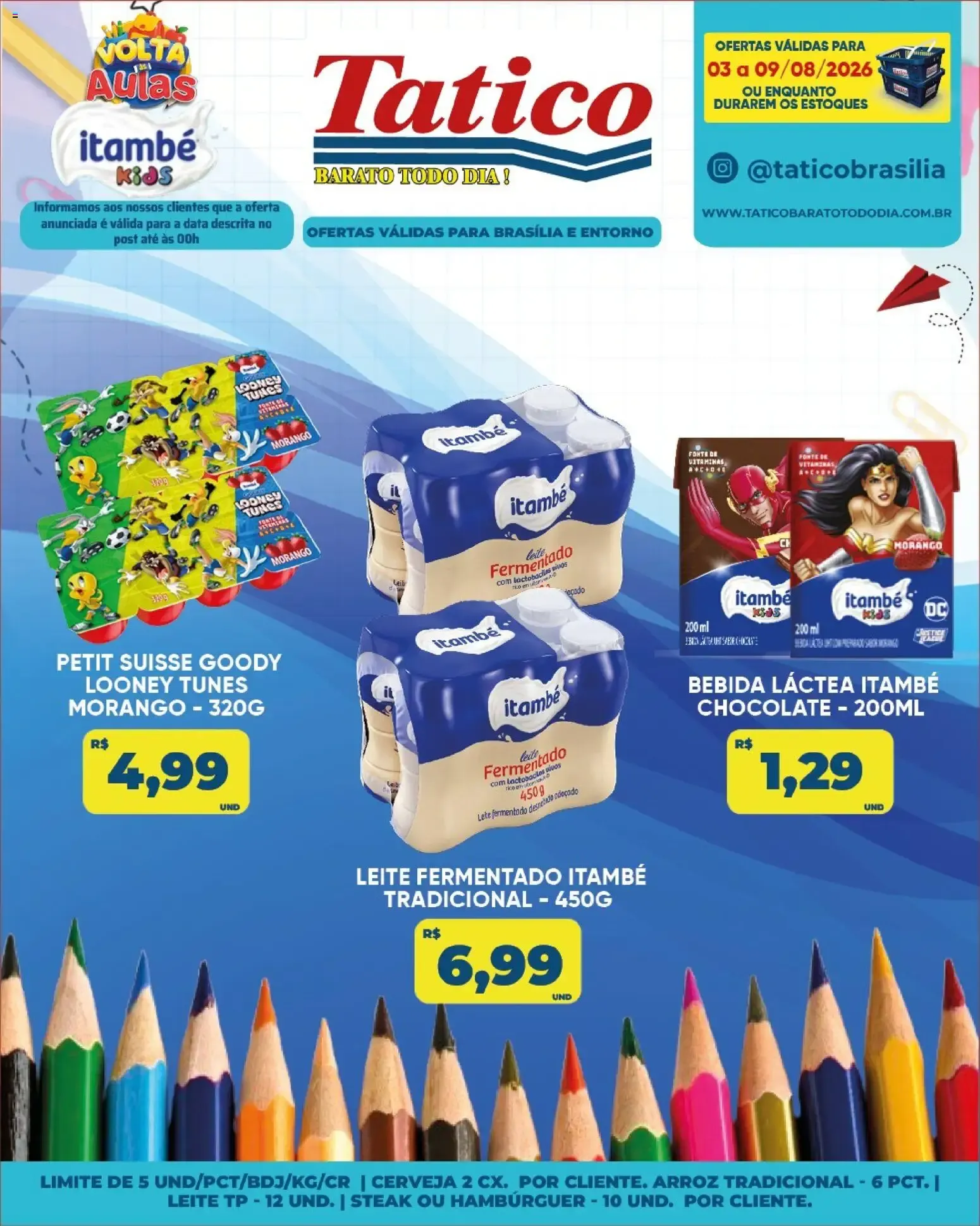 Encarte de Tatico ofertas do Dia de 03/08/2026 | Promoções Online 3 de agosto até 3 de agosto 2026 - Pagina 19