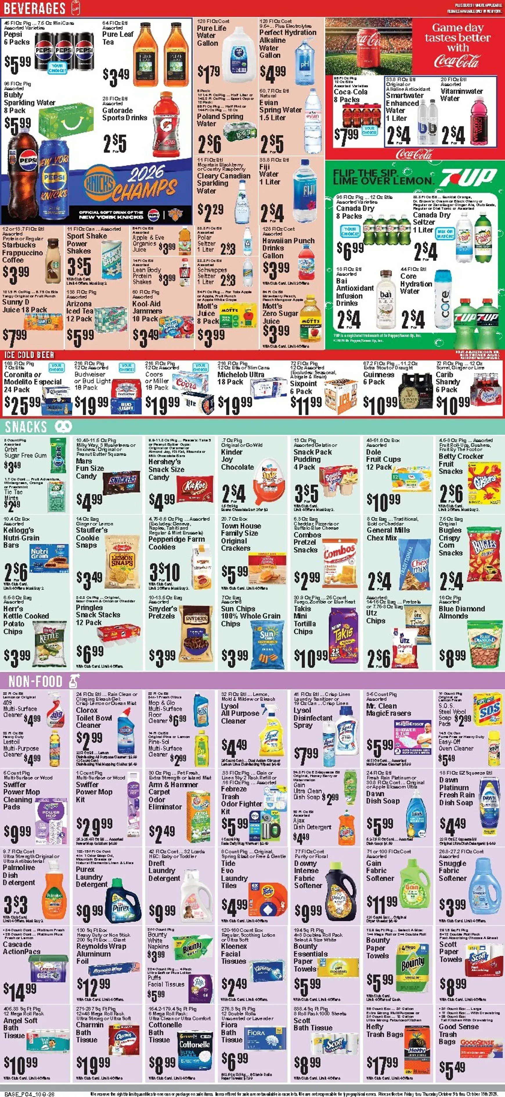 Weekly ad Current Food Universe leaflet valid from Friday 10/09/2026 to Thursday 10/15/2026 from October 9 to October 15 2026 - Page 5