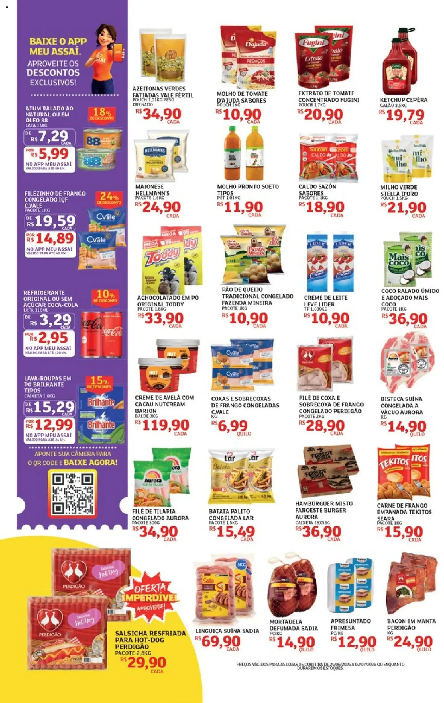 Encarte de Assaí Atacadista ofertas - PR de 29/06/2026 | Promoções Online 29 de junho até 2 de julho 2026 - Pagina 2
