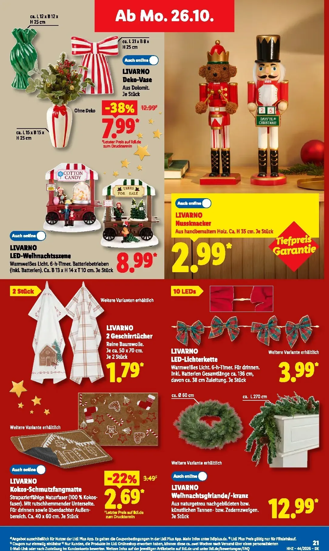 Lidl Prospekt – von Montag 26.10.2026 bis Samstag 31.10.2026 von 26. Oktober bis 31. Oktober 2026 - Prospekt seite 40