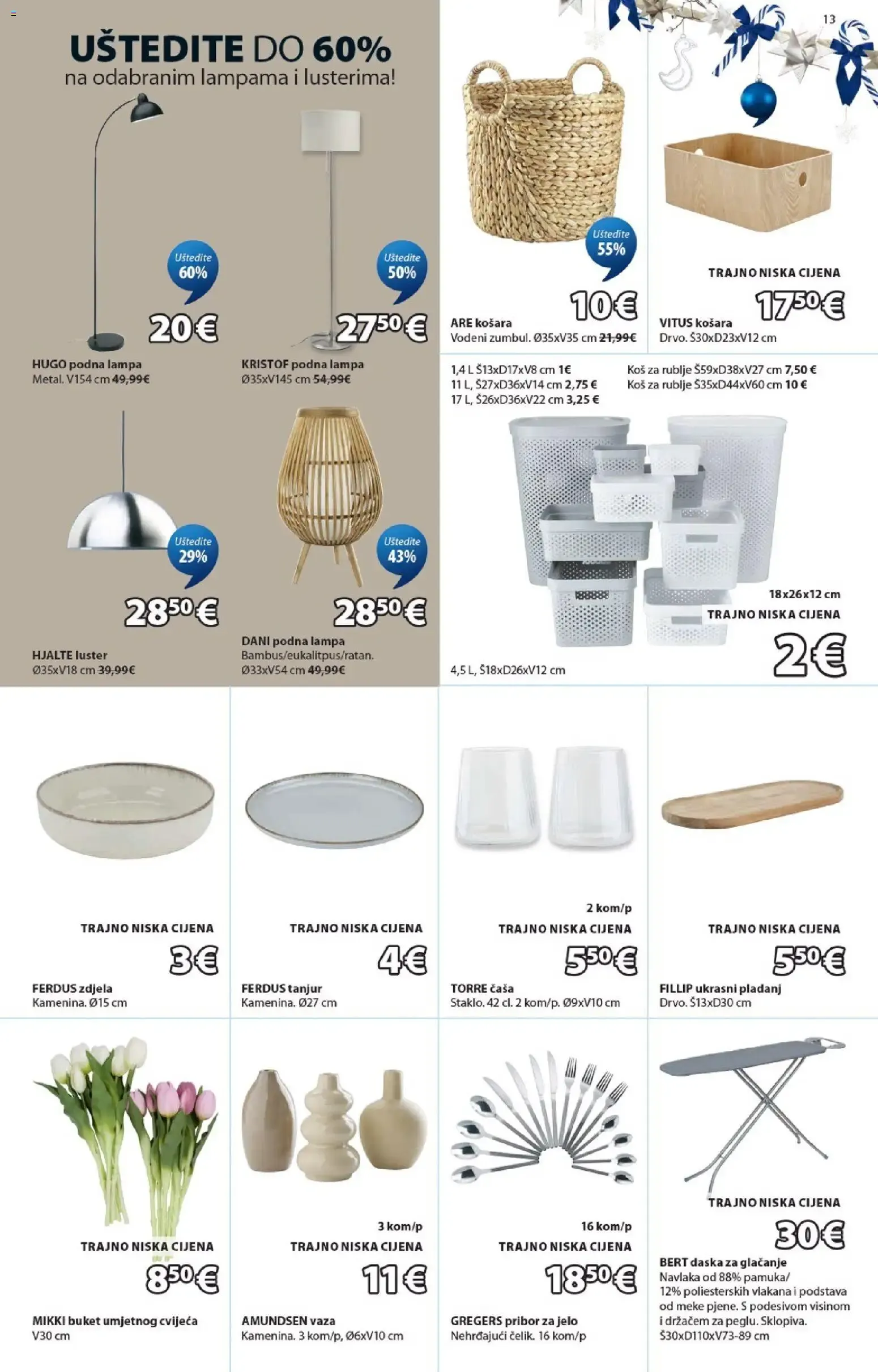 Katalog JYSK: Izvršne skandinavske božićne ponude i popusti do 50% en muebles od 14. listopada do 29. studenoga 2026. - Pregled Stranica 13