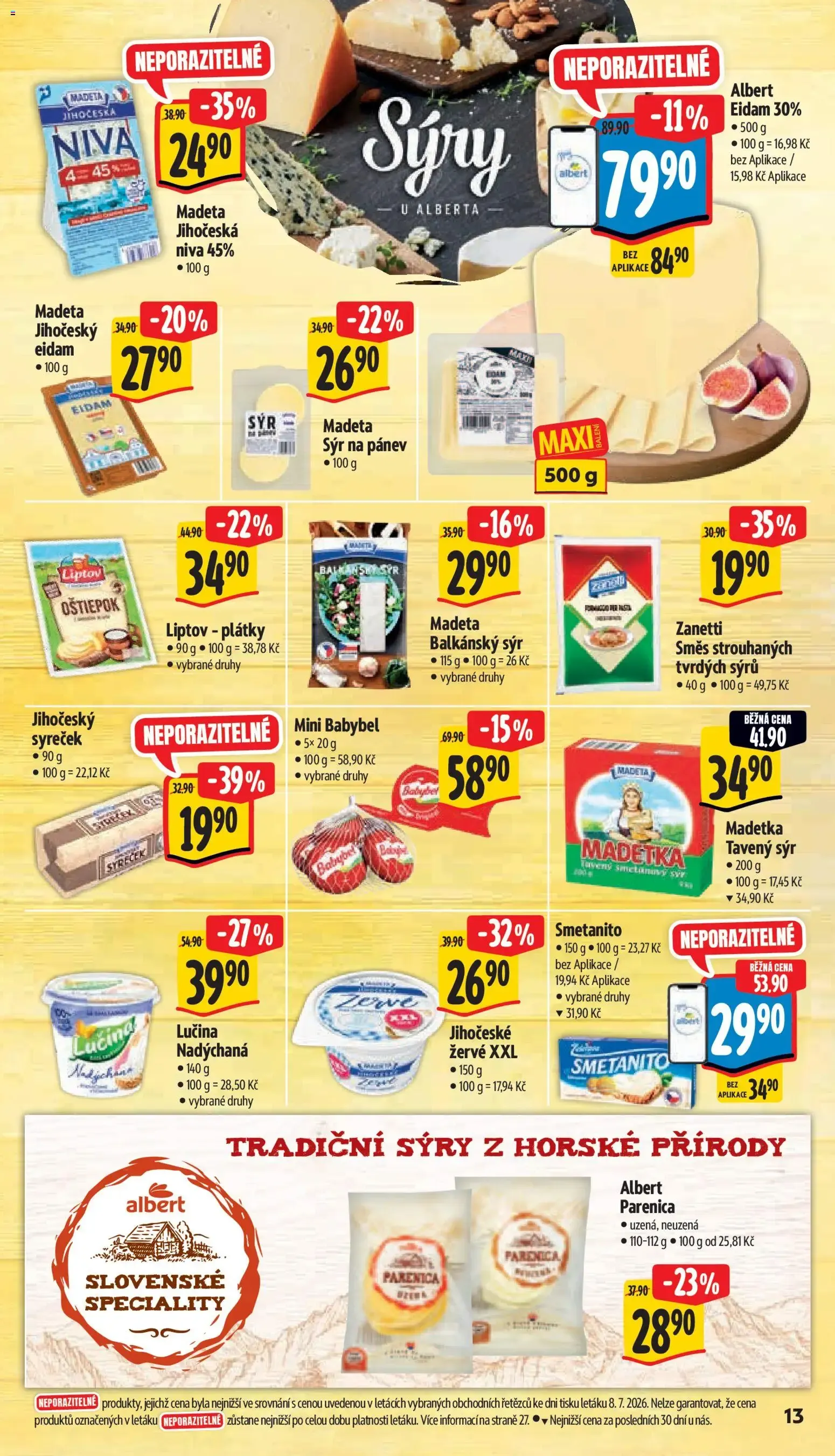Albert leták - Hypermarket od 15.07.2026 - Akční leták - 15. července 21. července 2026 - Page 23