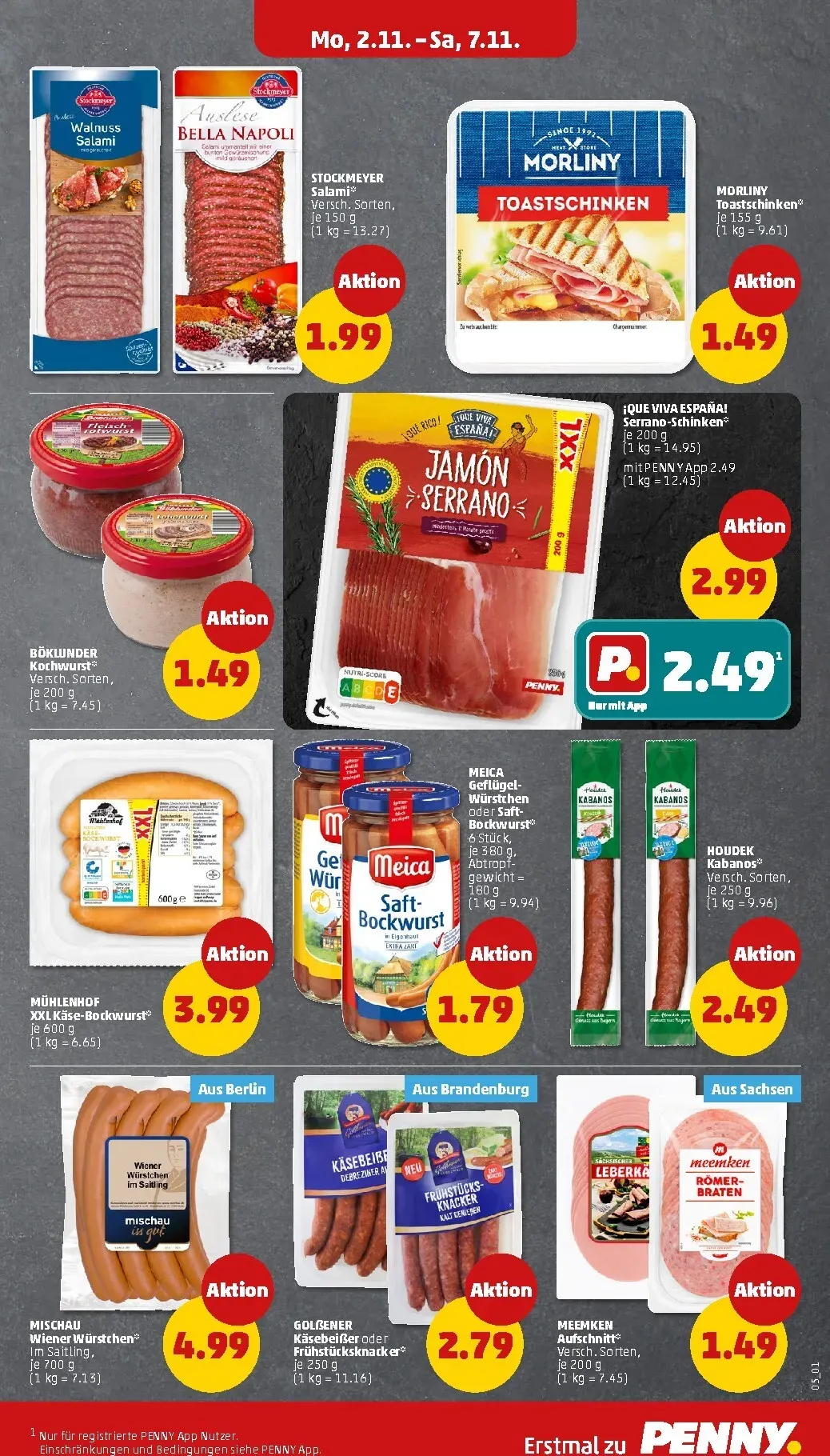 PENNY Prospekt nächste Woche – von Montag 02.11.2026 bis Samstag 07.11.2026 von 2. November bis 7. November 2026 - Prospekt seite 7