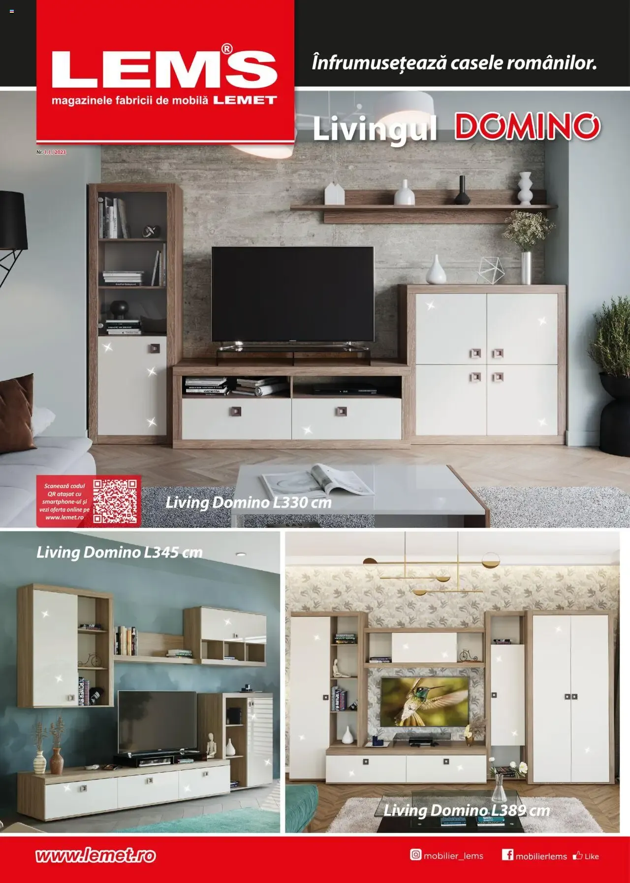 Catalog Lems - Livingul DOMINO de la 17 noiembrie până la 31 ianuarie 2027 - Revista Pagina 1