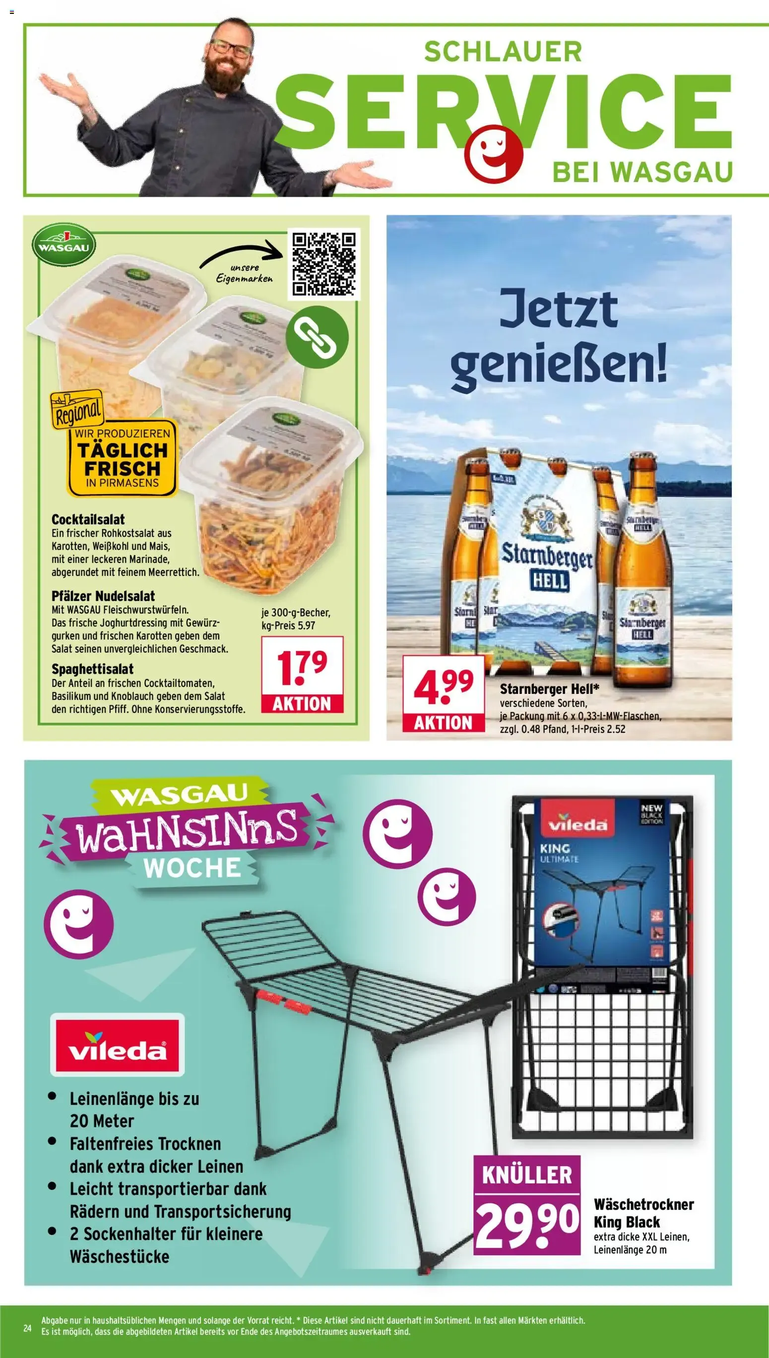 Wasgau Prospekt (ab 03.08.2026) zum Blättern von 3. August bis 8. August 2026 - Prospekt seite 24