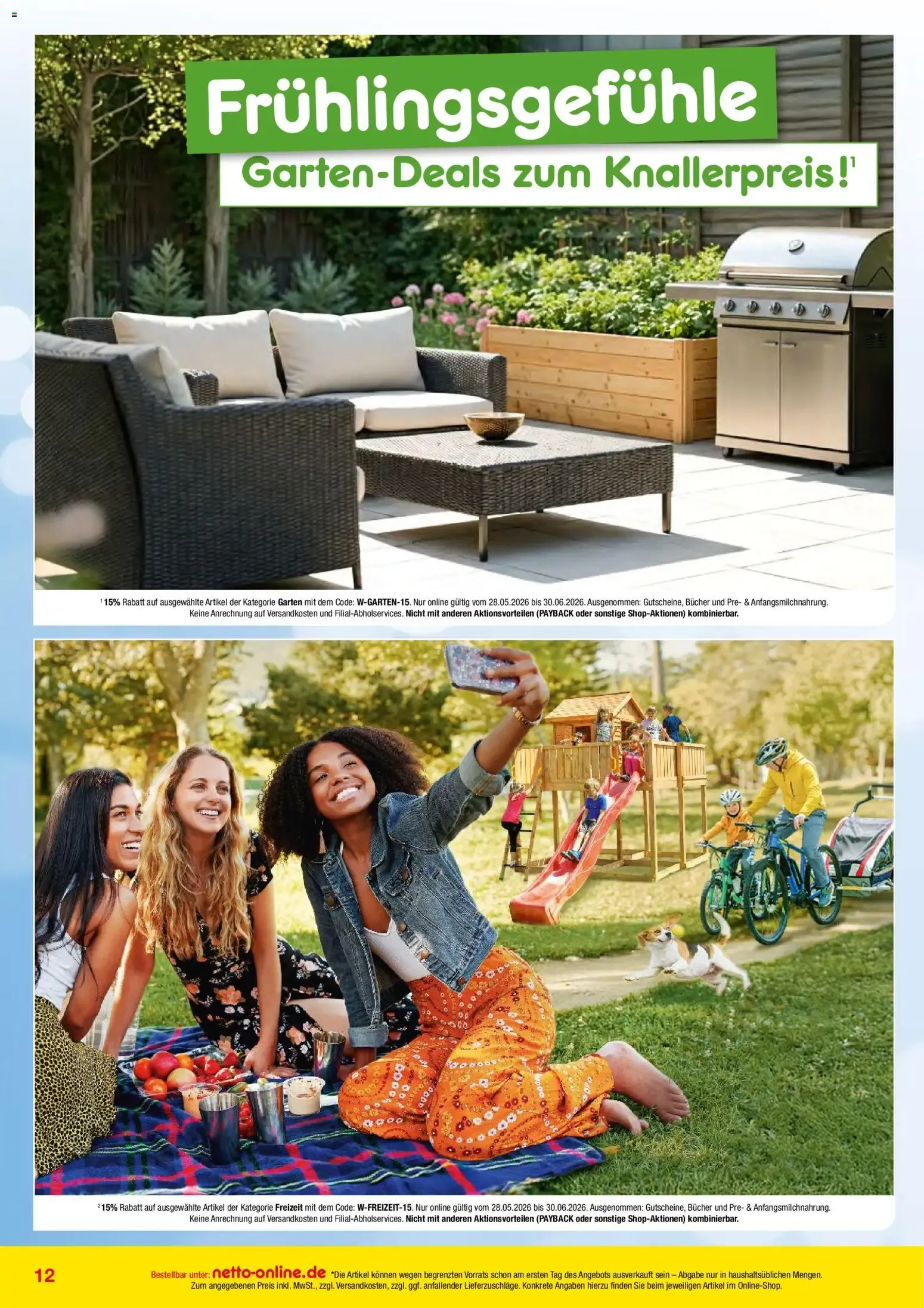 Netto Marken-Discount Online-Angebote Juni (ab 01.06.2026) » Angebote von 1. Juni bis 30. Juni 2026 - Prospekt seite 12