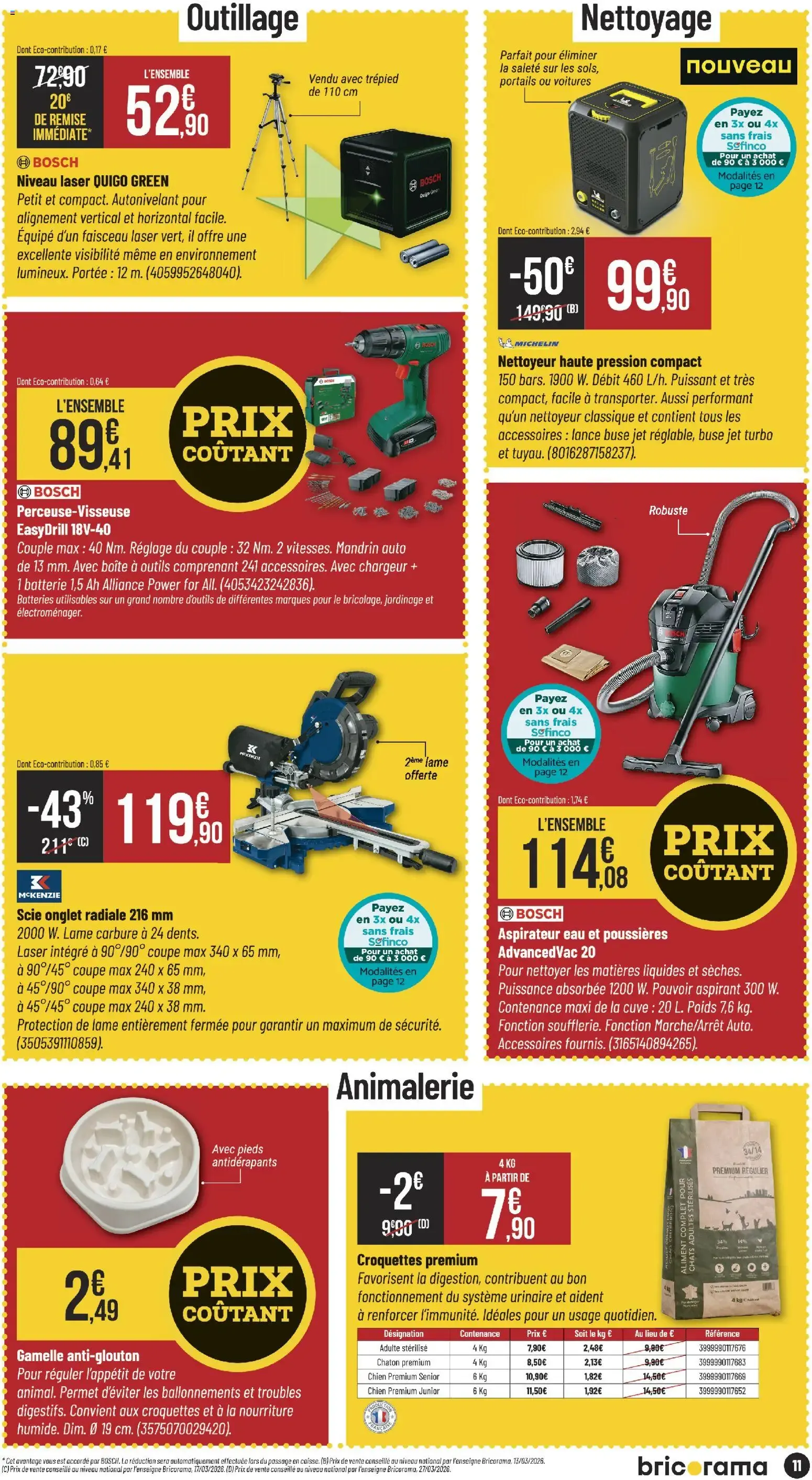 Bricorama catalogue à partir du 03/06/2026 - promo en ligne du 3 juin au 14 juin 2026 - Catalogue page 11