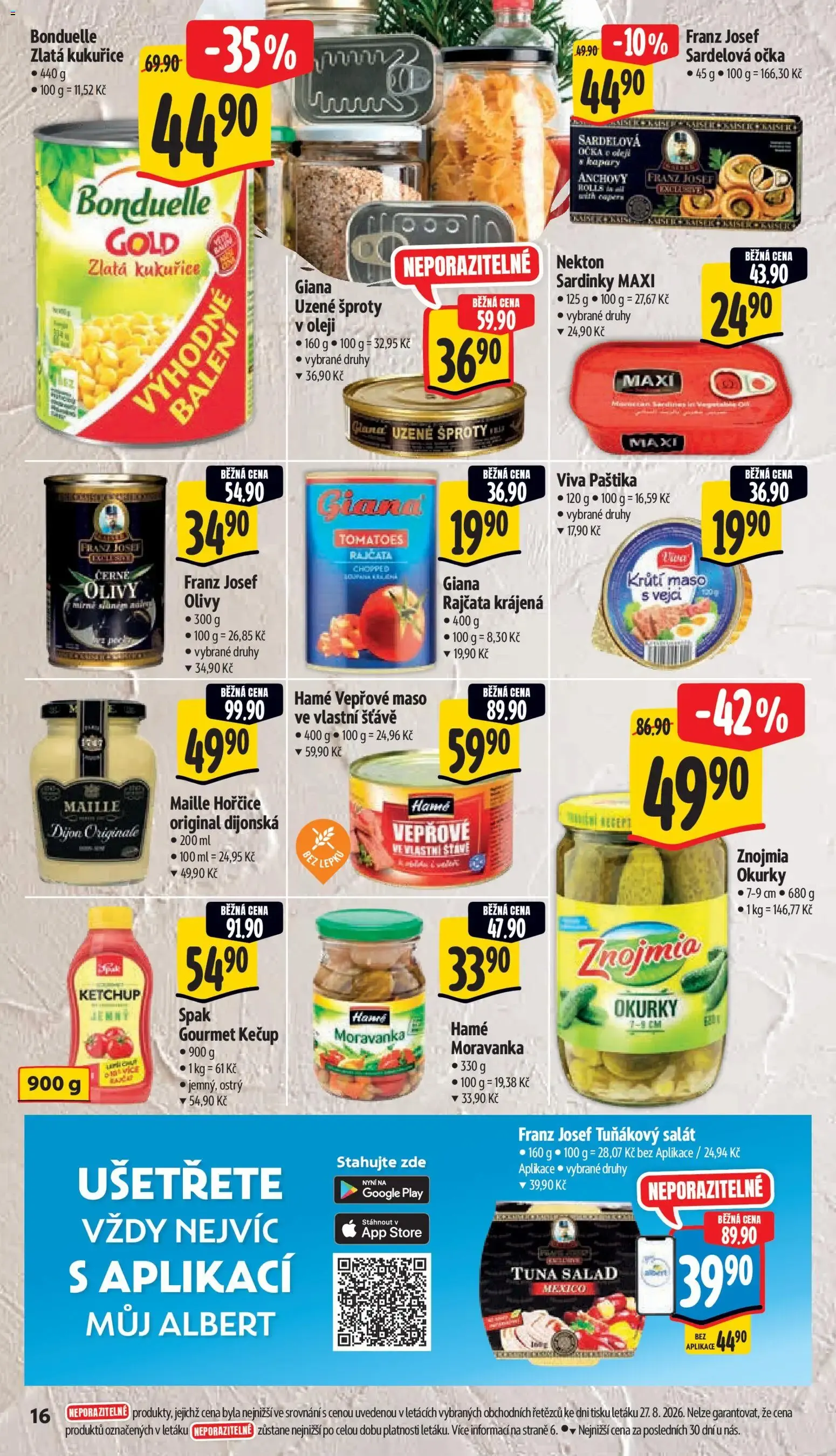 Albert leták - Supermarket od 02.09.2026 - Akční leták - 2. září 8. září 2026 - Page 24