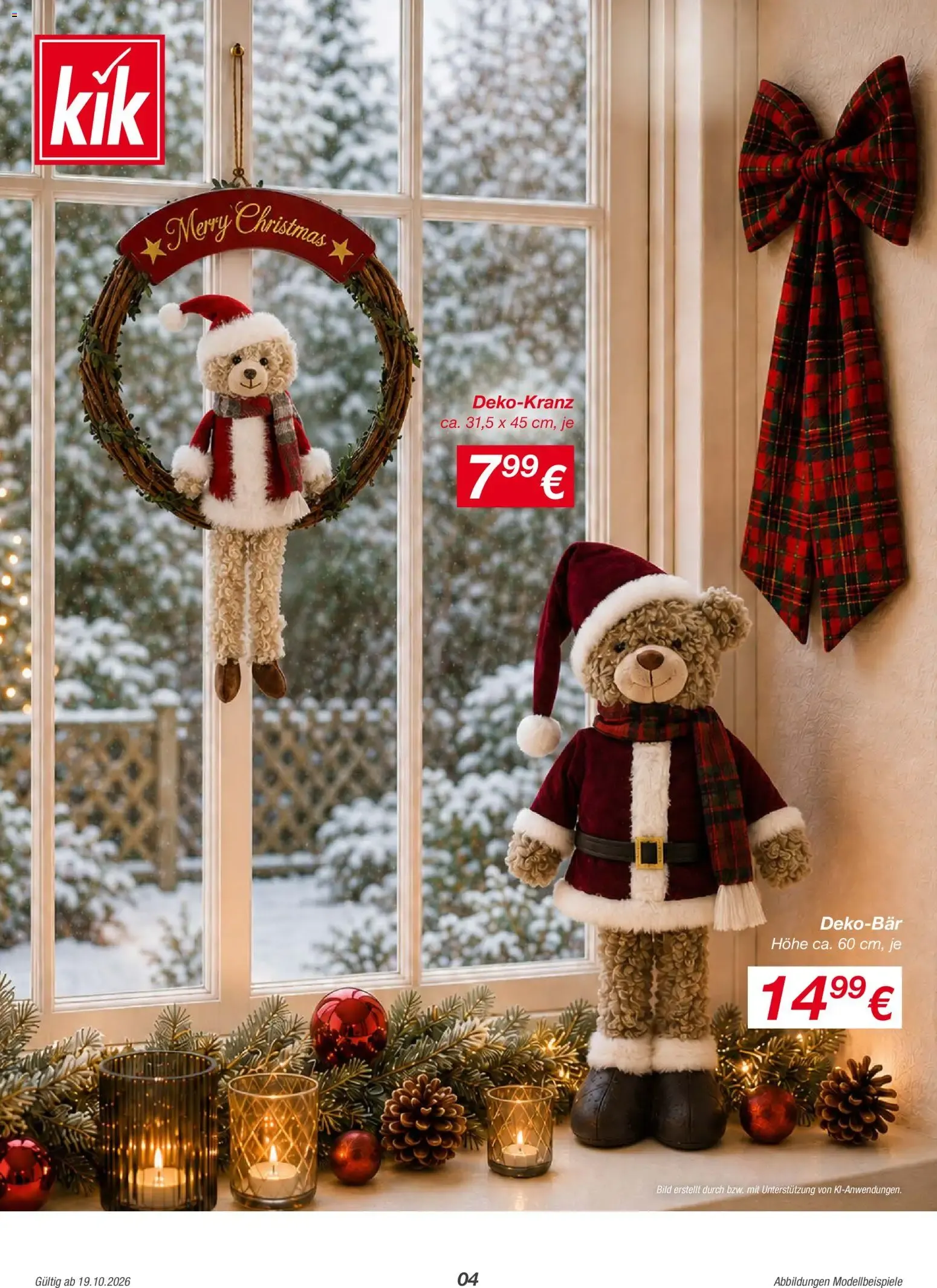 Mehr Weihnachts-Zauber für dein Zuhause von 19. Oktober bis 2. November 2026 - Prospekt seite 4