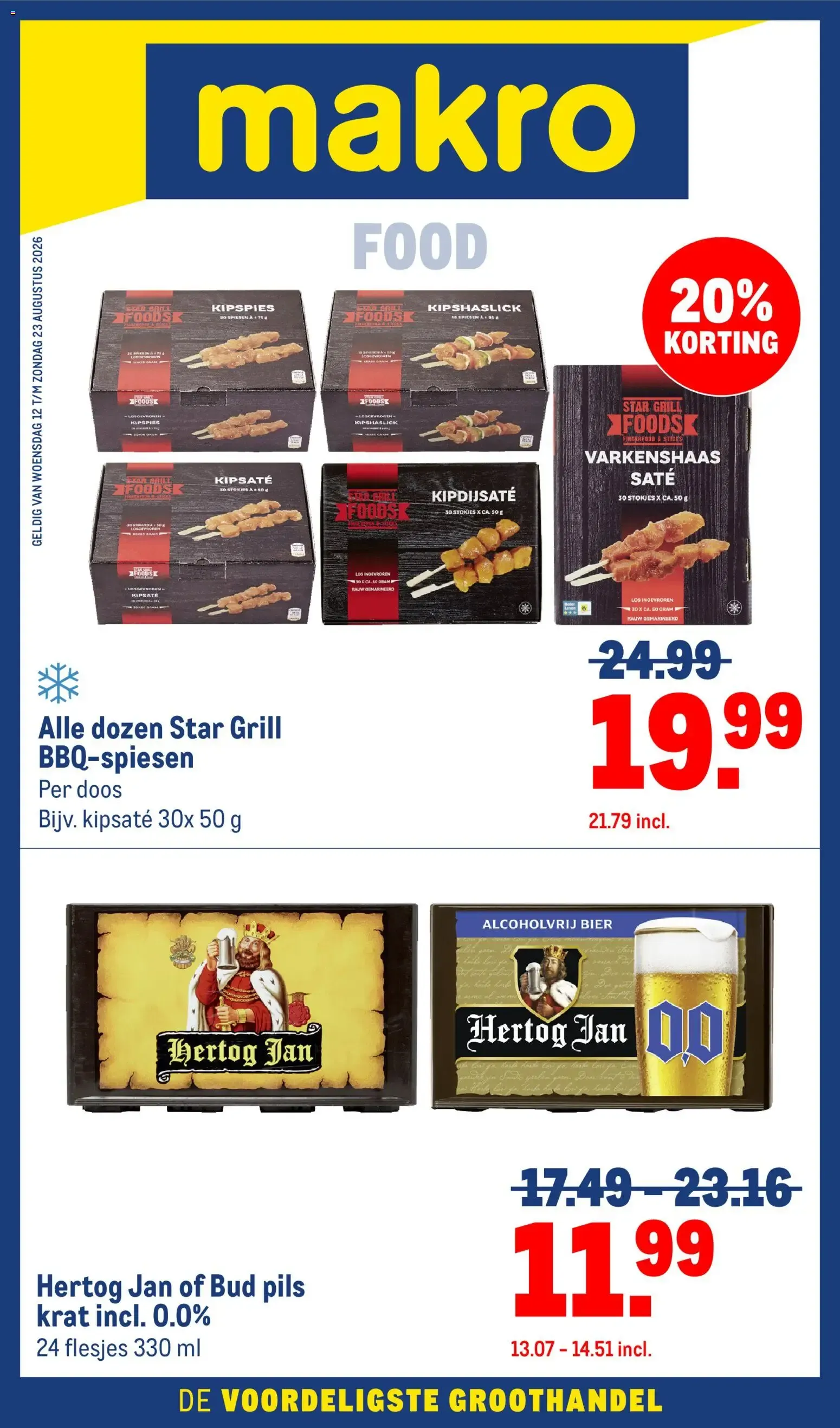 Makro Food van 12 augustus tot 23 augustus 2026 - Folder pagina 1