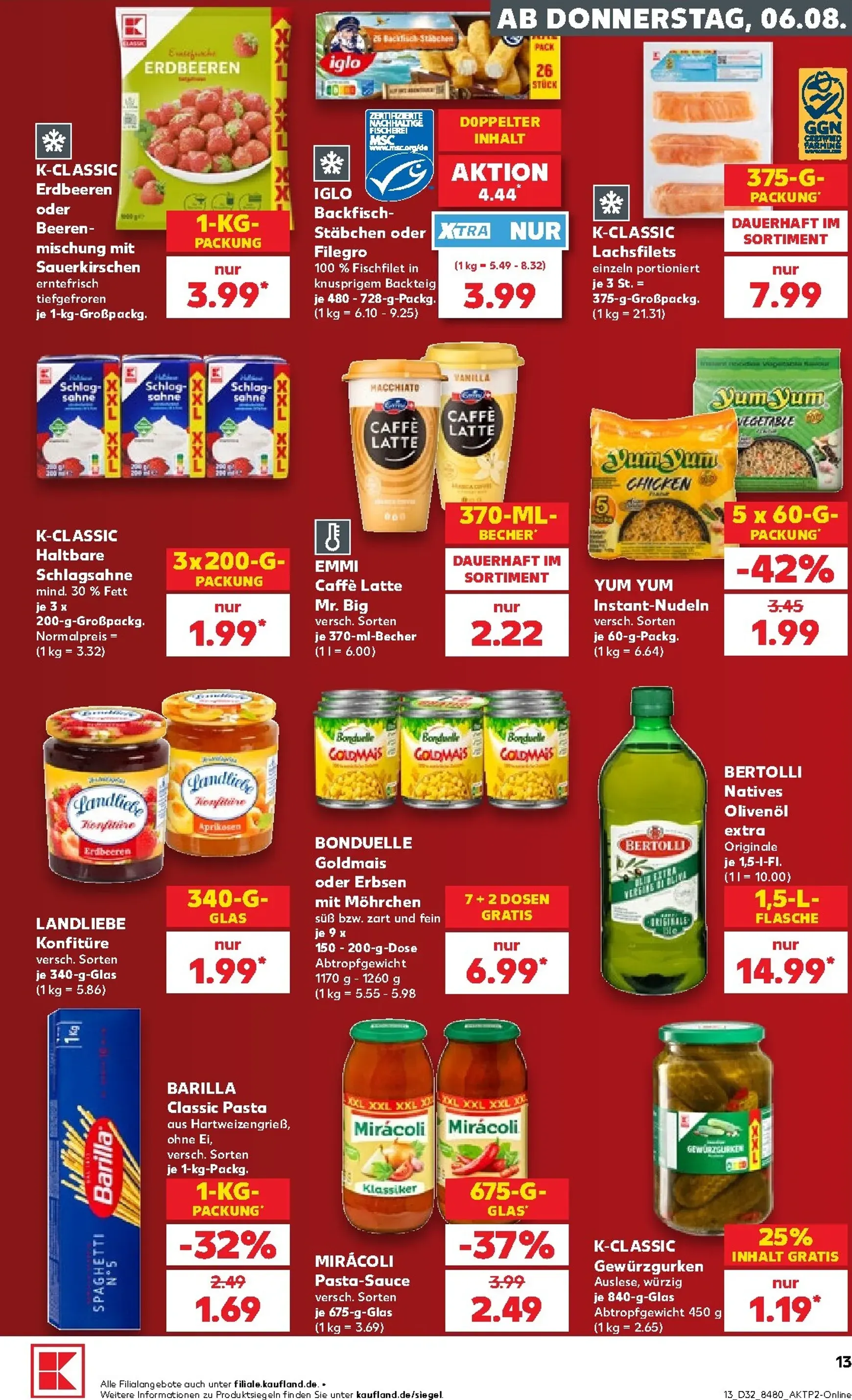 Kaufland Prospekt nächste Woche – von Donnerstag 06.08.2026 bis Mittwoch 12.08.2026 von 6. August bis 12. August 2026 - Prospekt seite 14