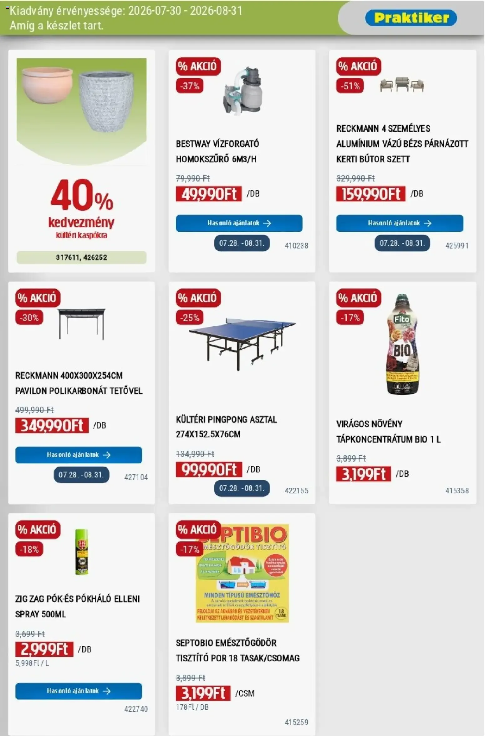 Katalógus Praktiker Ajánlatok: Induljon jól a tanév – készítsd fel a gyerekszobát az új kihívásokra! július 30.-tól augusztus 31.-ig 2026. - Oldal 5