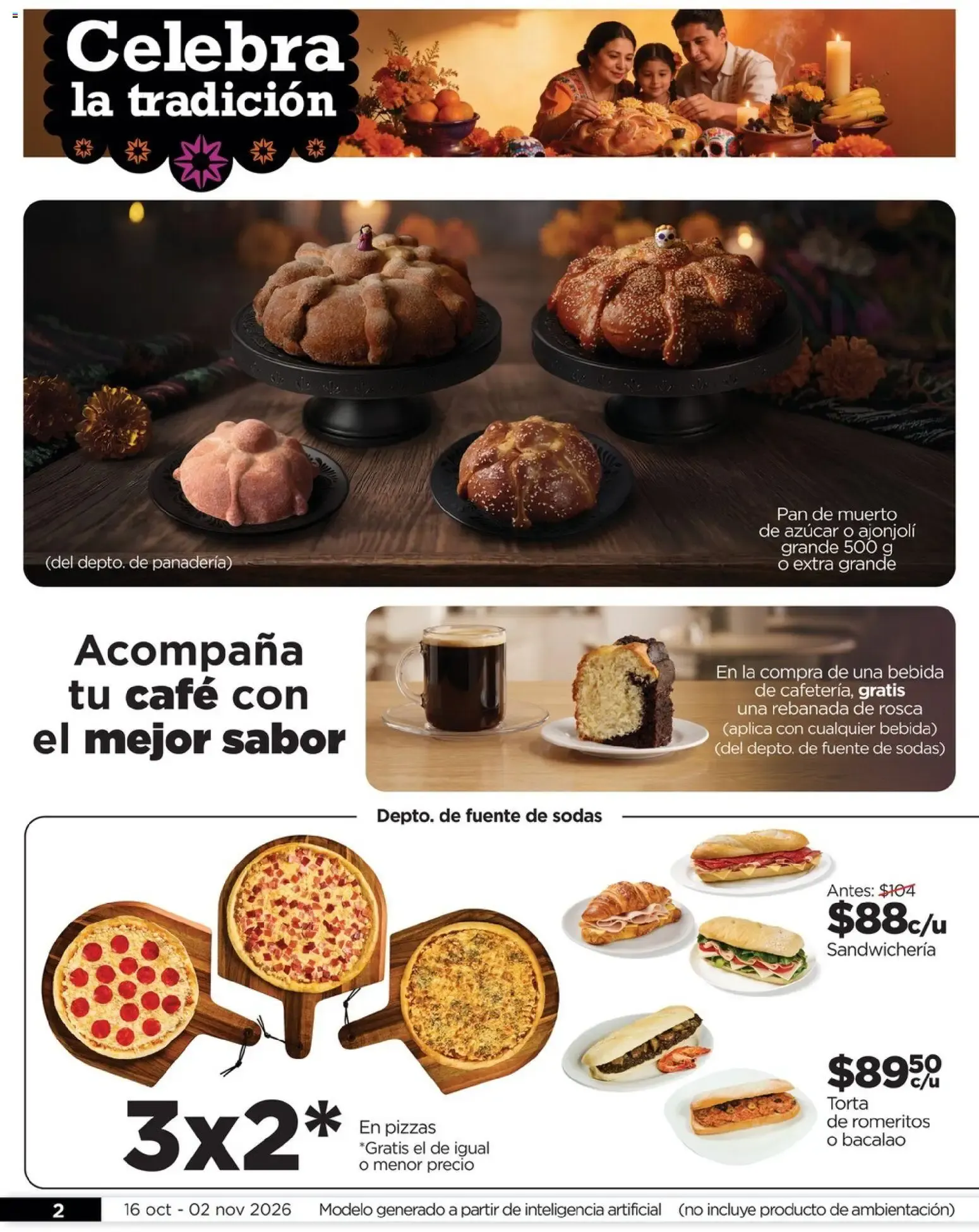Catálogo de Chedraui folleto Llevarte más cuesta menos (16/10/2026 - 02/11/2026) - catálogo en línea 16 de octubre al 2 de noviembre 2026 - Pagina 2