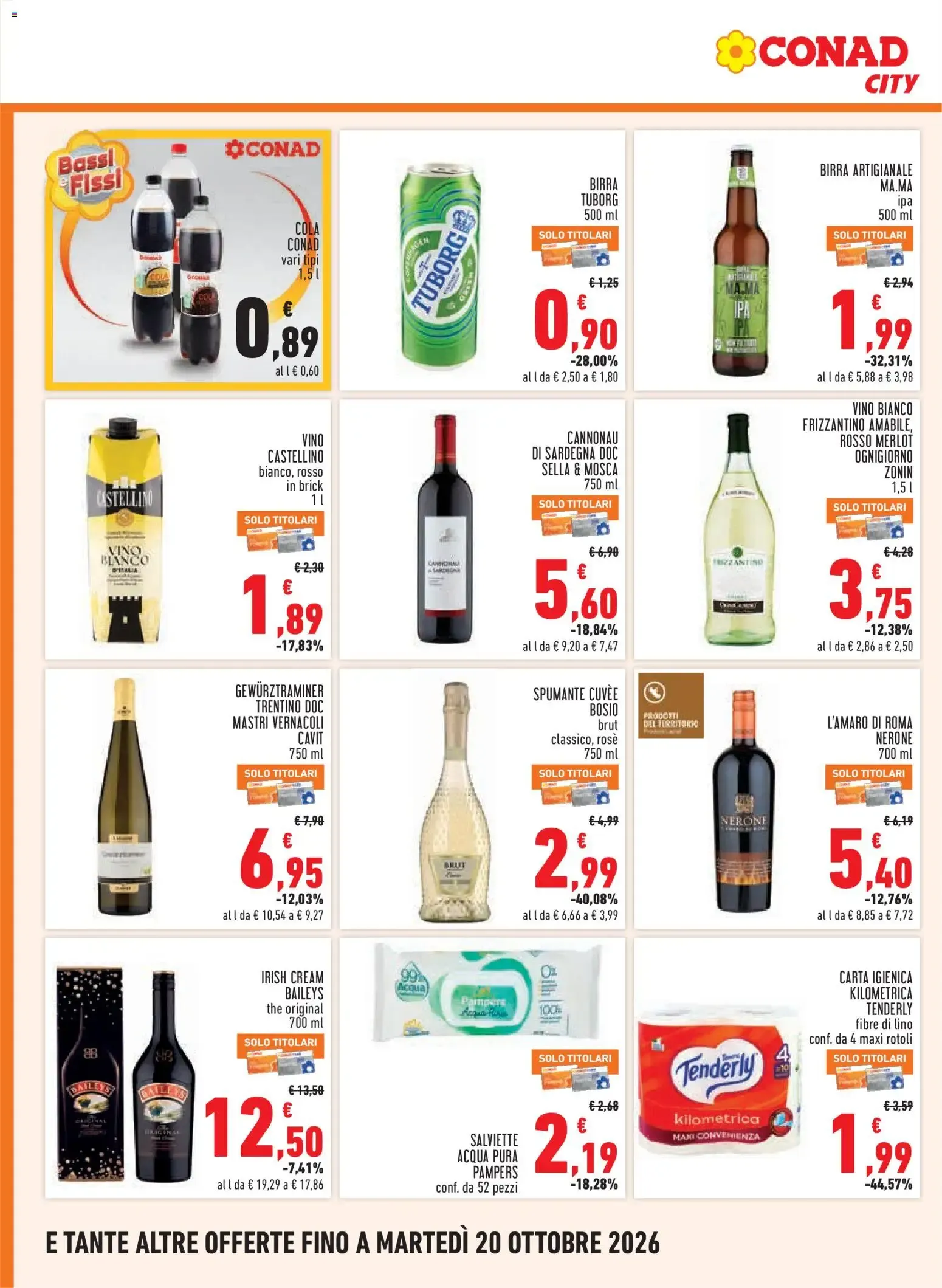 Conad City - Sotto Costo da 8 ottobre a 17 ottobre di 2026 - Pagina del volantino 12