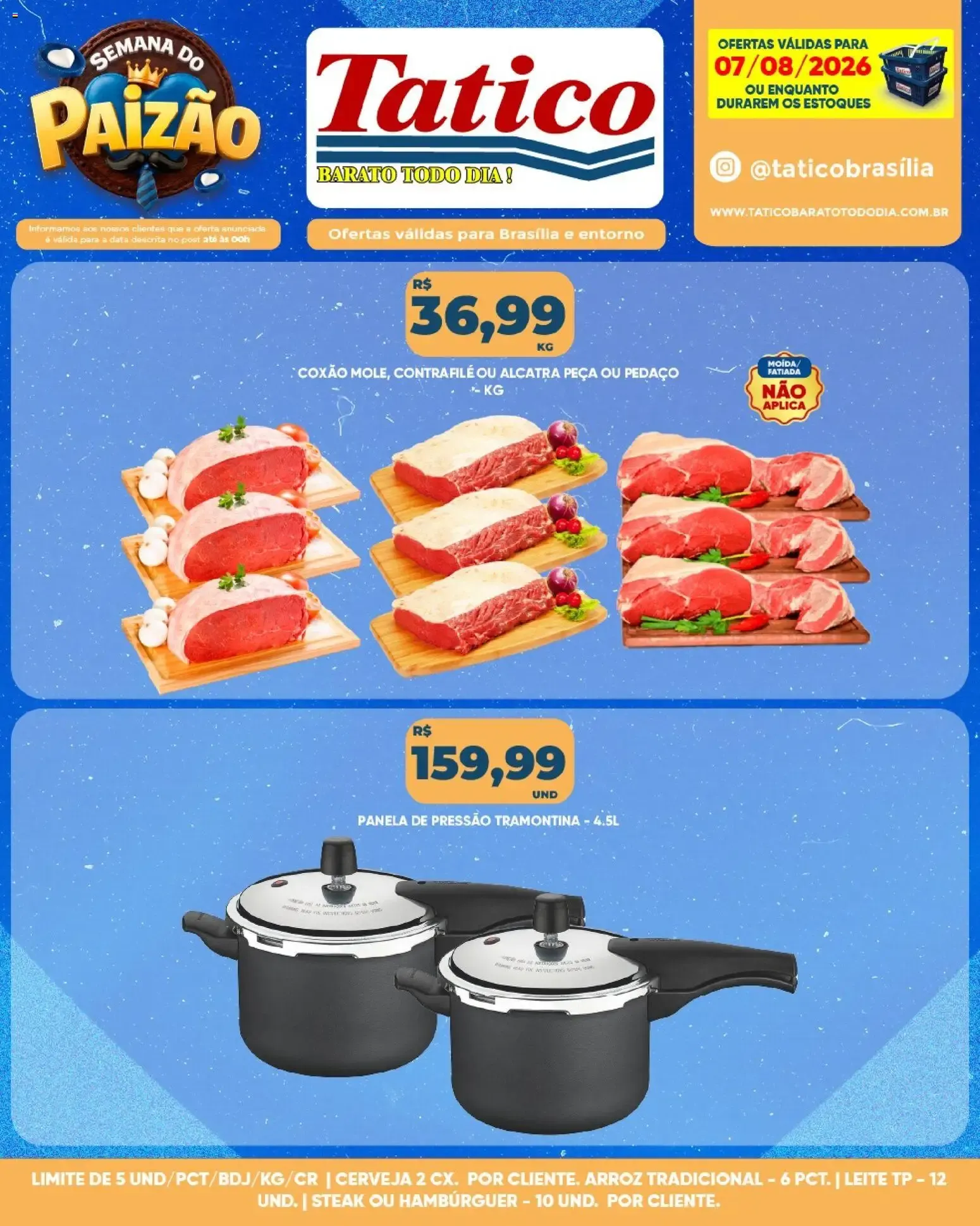 Encarte de Tatico ofertas do Dia 7 de agosto até 7 de agosto 2026 - Pagina 14