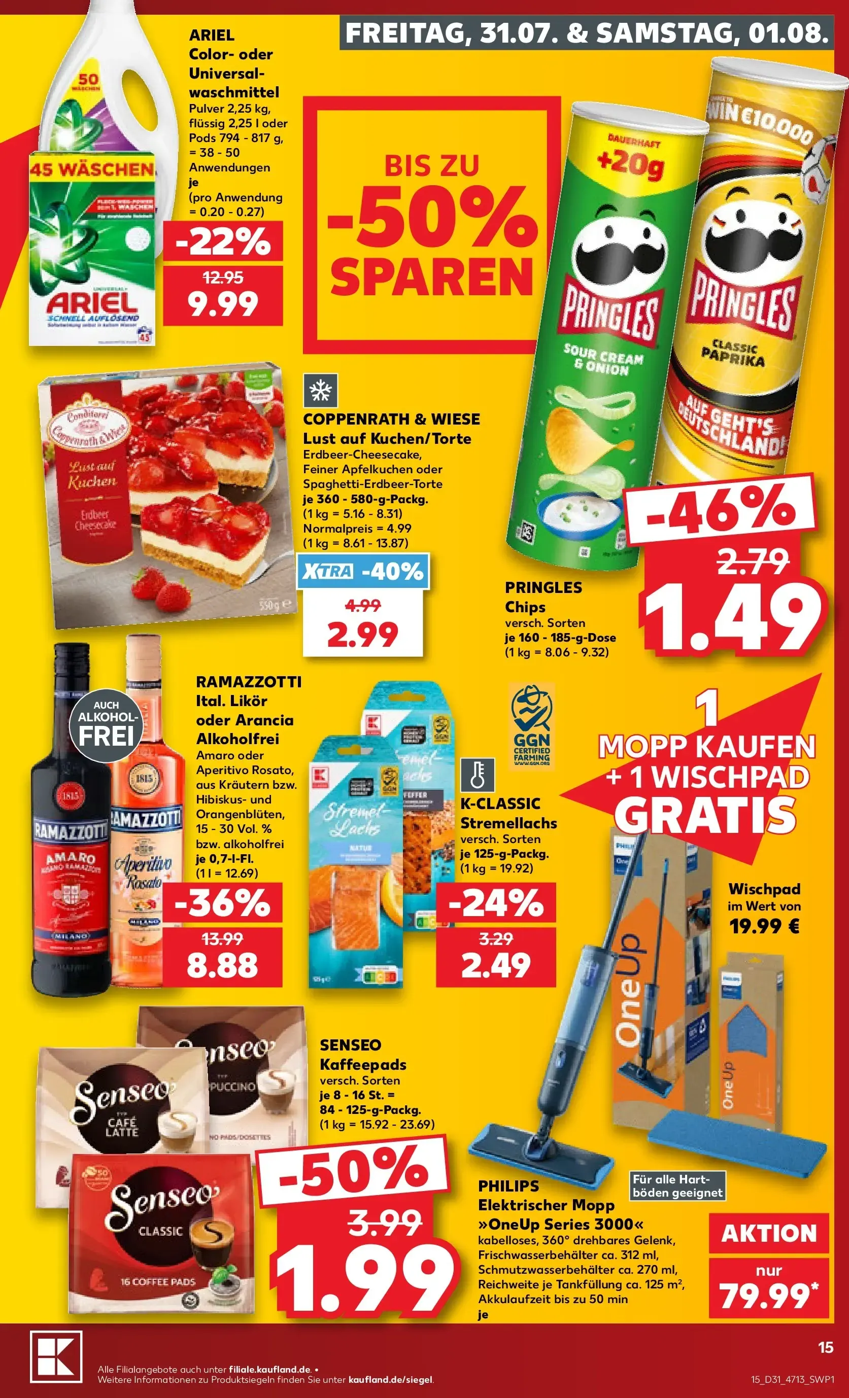 Prospekt Kaufland ab 30.07.2026 » Angebote Online zum Blättern von 30. Juli bis 5. August 2026 - Prospekt seite 15