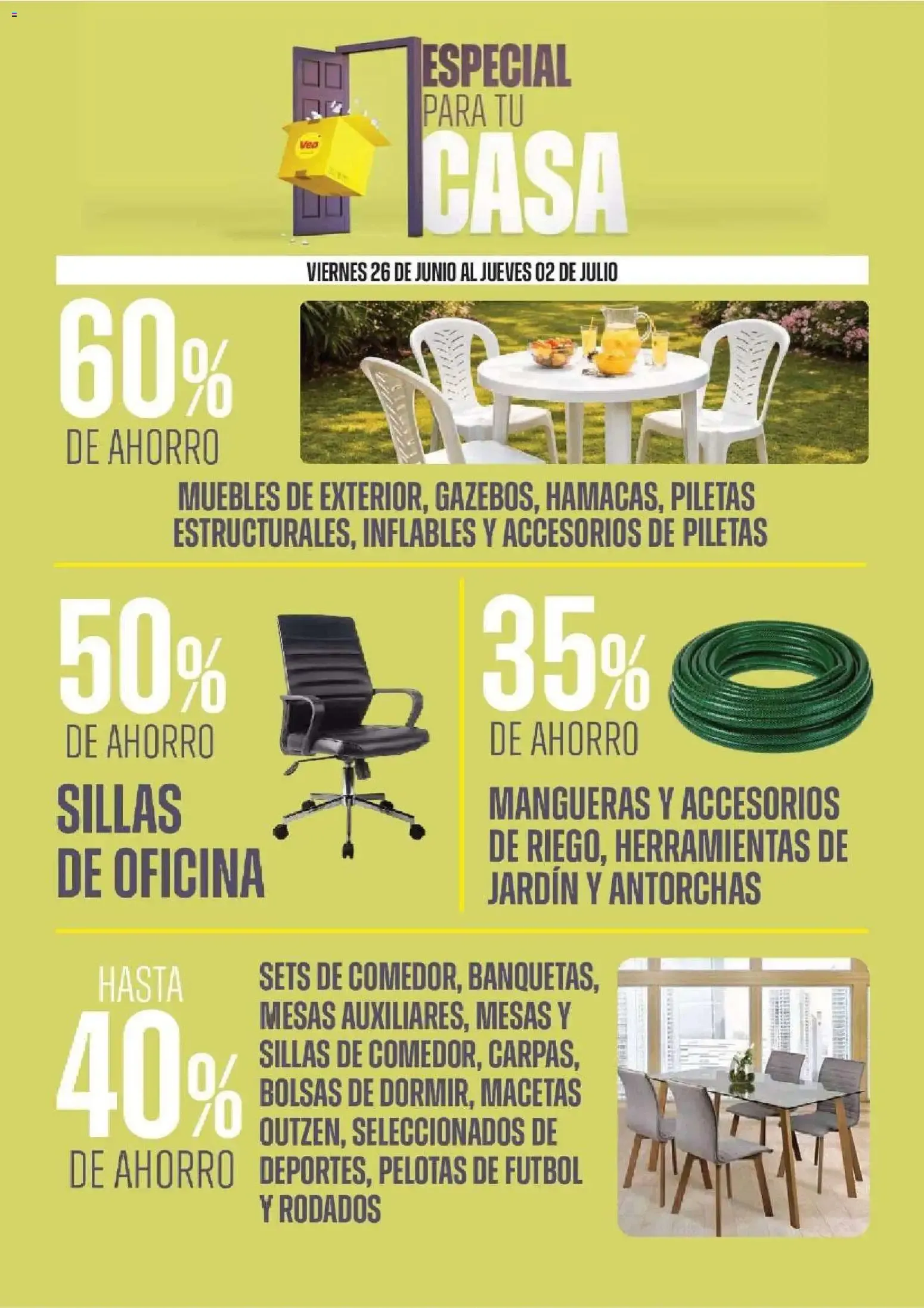 Ofertas de Vea - Especial para tu casa del 26/06/2026 - 01/07/2026 26 de junio al 1 de julio 2026 - Página 3 del catálogo