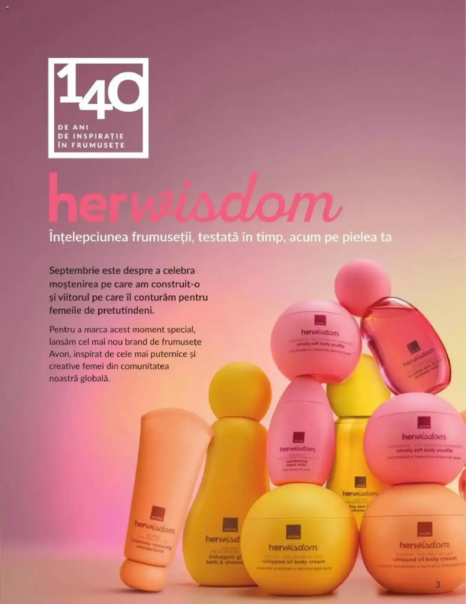 Catalog Catalog Avon de la 1 septembrie până la 30 septembrie 2026 - Revista Pagina 3