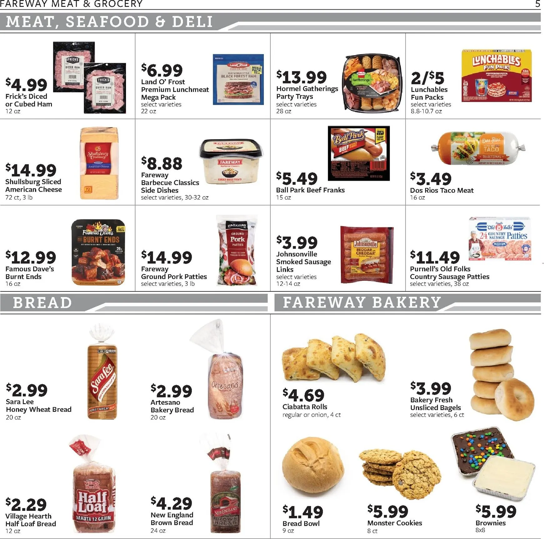 Weekly ad Current Fareway leaflet valid from Monday 10/26/2026 to Saturday 10/31/2026 from October 26 to October 31 2026 - Page 5