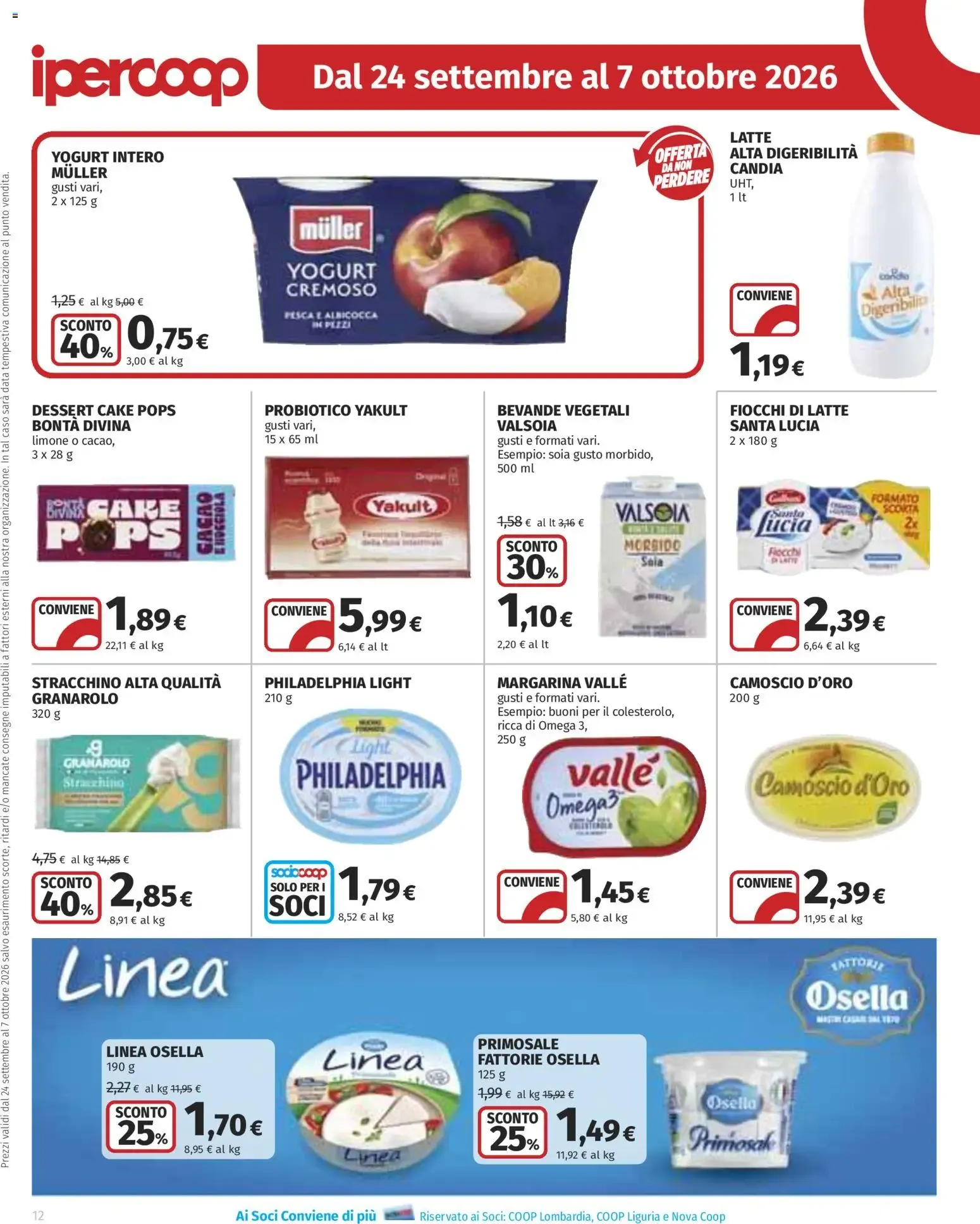 Anteprima volantino Ipercoop dal 24/09/2026 - nuovo offerte da 24 settembre a 7 ottobre di 2026 - Pagina del volantino 12