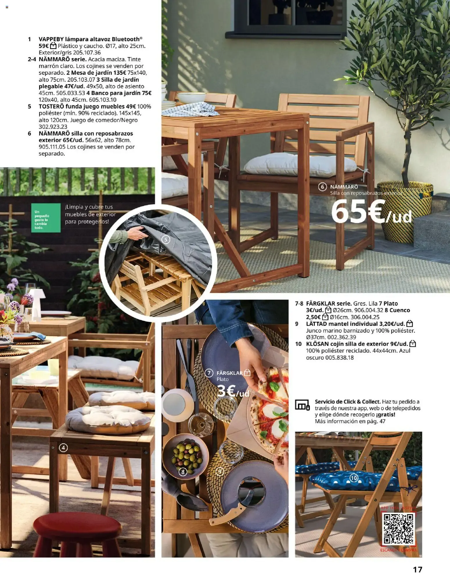 Catálogo de IKEA - Muebles de exterior del 01/09/2026 1 de septiembre al 31 de enero 2027 - Página 17
