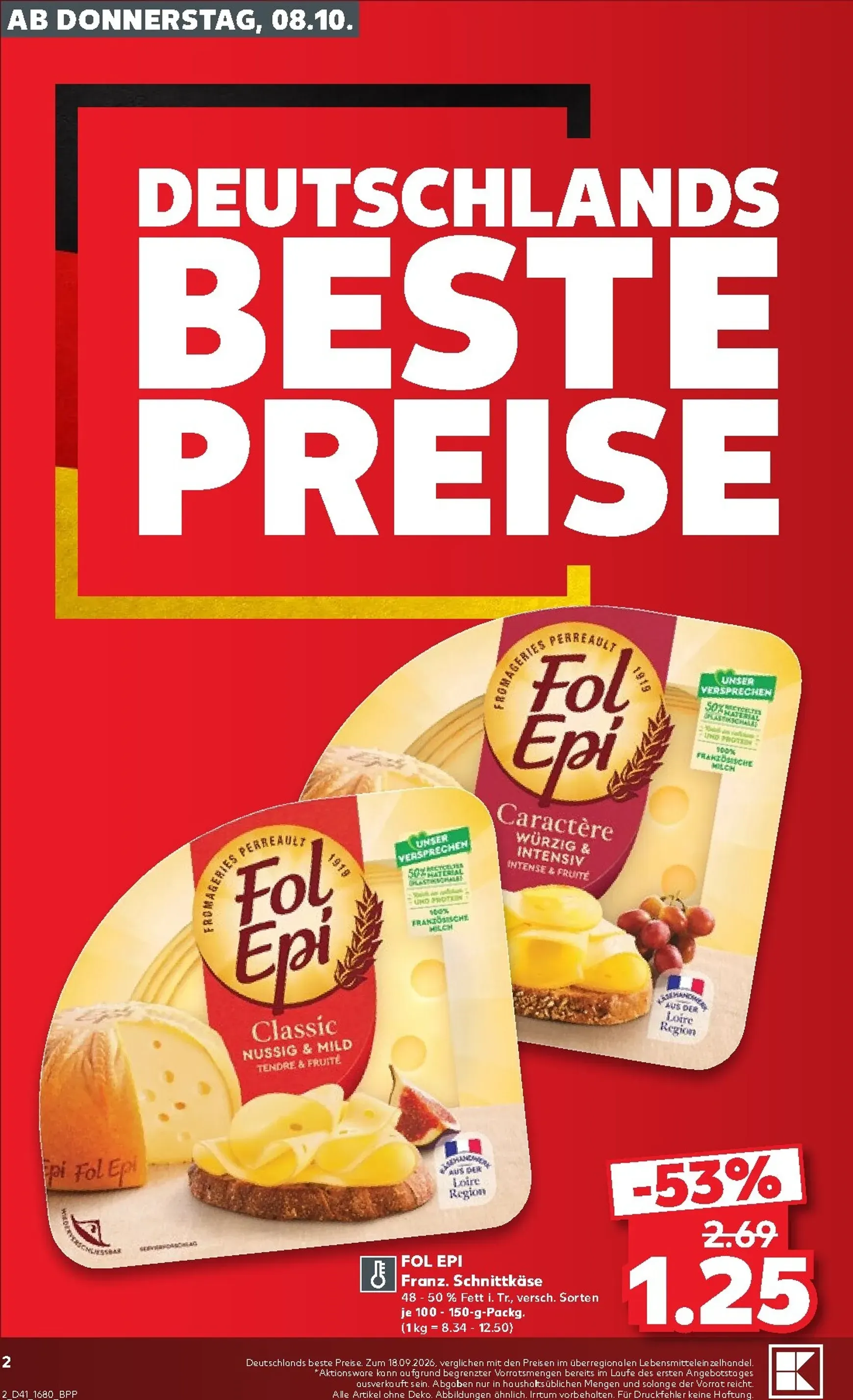 Neuer Kaufland Prospekt – von Donnerstag 08.10.2026 bis Mittwoch 14.10.2026 von 8. Oktober bis 14. Oktober 2026 - Prospekt seite 2