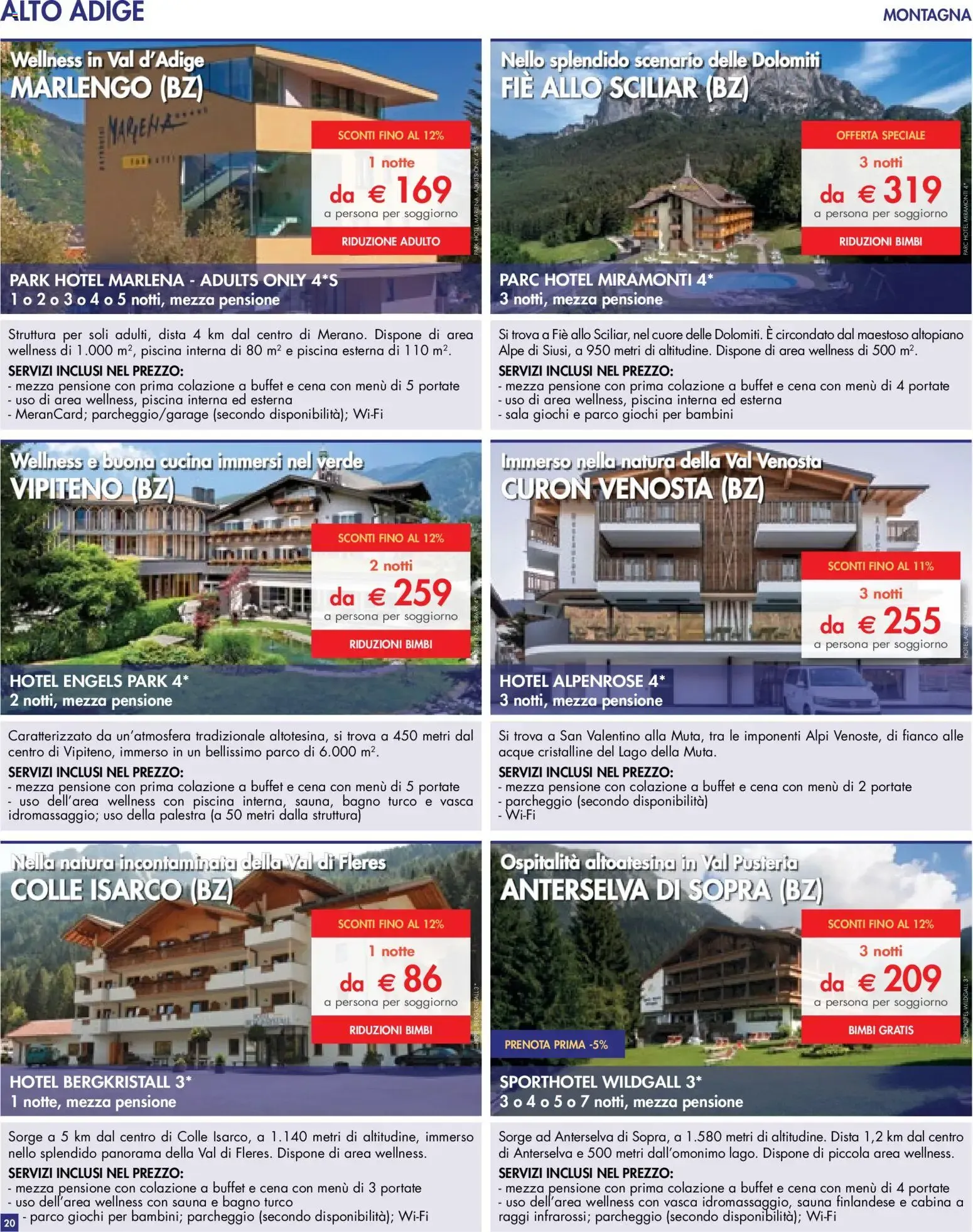 UN MARE DI OFFERTE: MARE, MONTAGNA, ENTROTERRA, TOUR, PACCHETTI VACANZA E CROCIERE da 10 aprile a 30 settembre di 2026 - Pagina del volantino 20