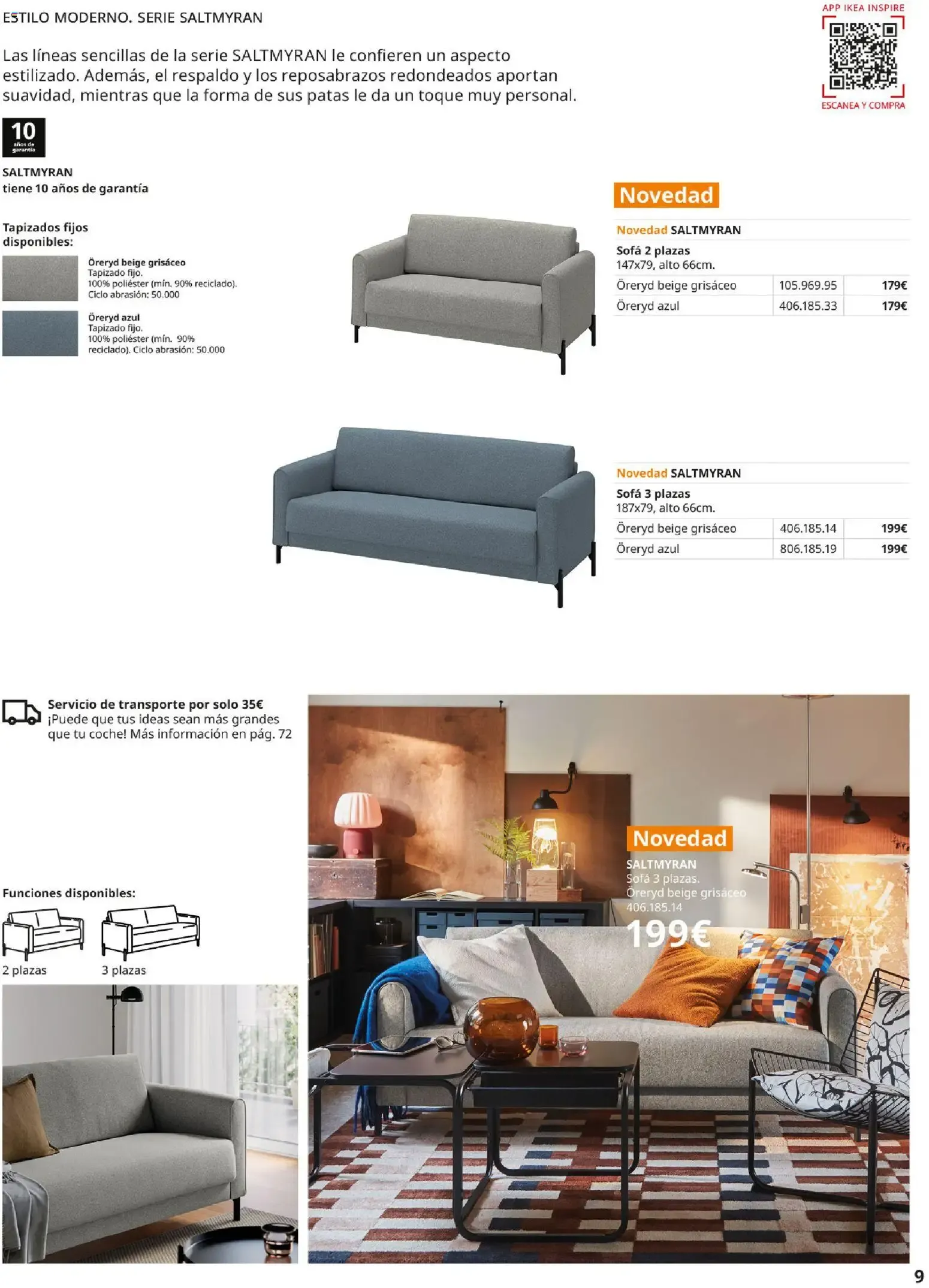 Catálogo de Guía de Compra Sofás IKEA 7 de mayo al 31 de agosto 2026 - Página 9