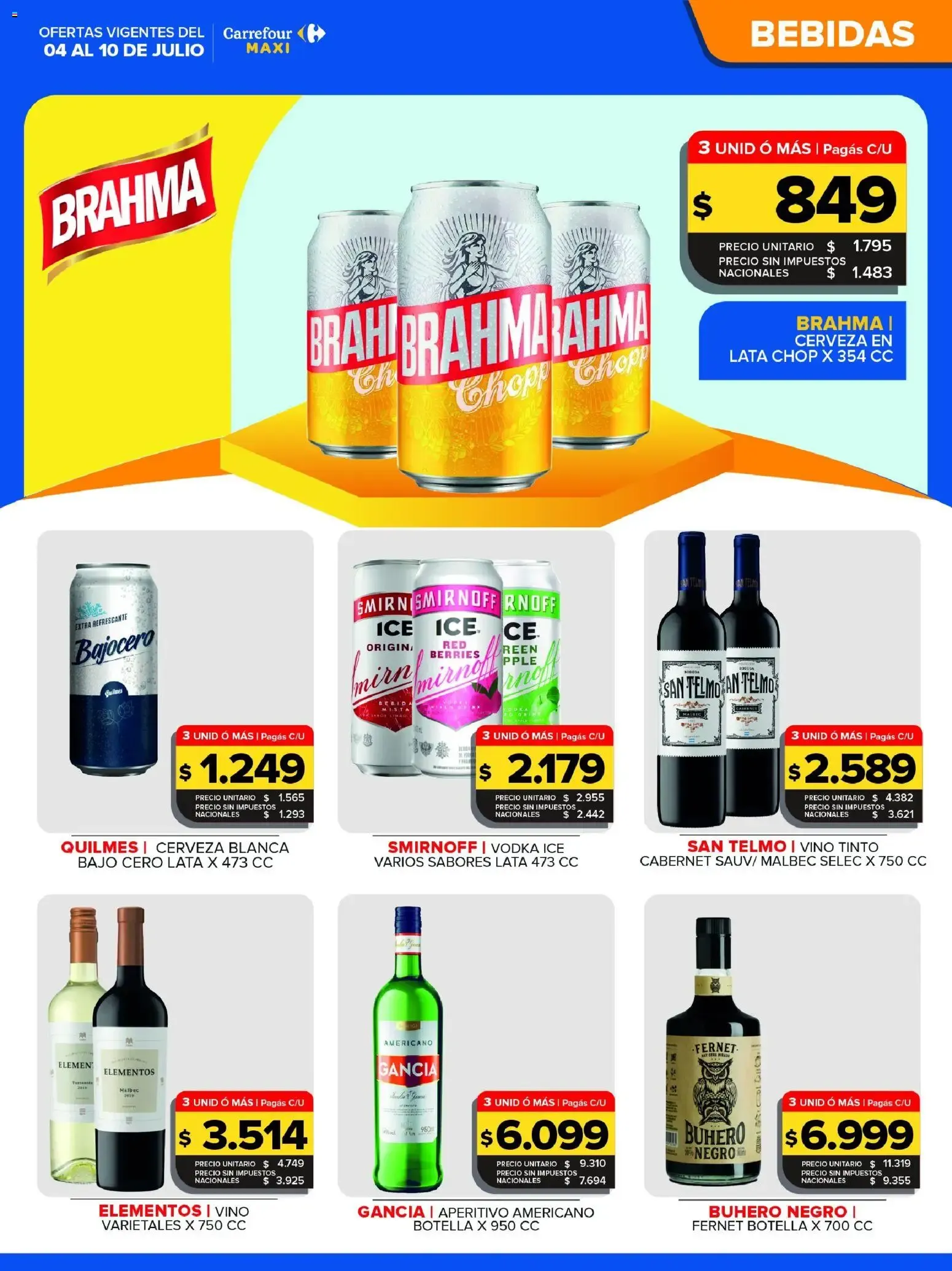 Ofertas de Carrefour Maxi catálogo del 04/07/2026 - 10/07/2026 4 de julio al 10 de julio 2026 - Página 3 del catálogo