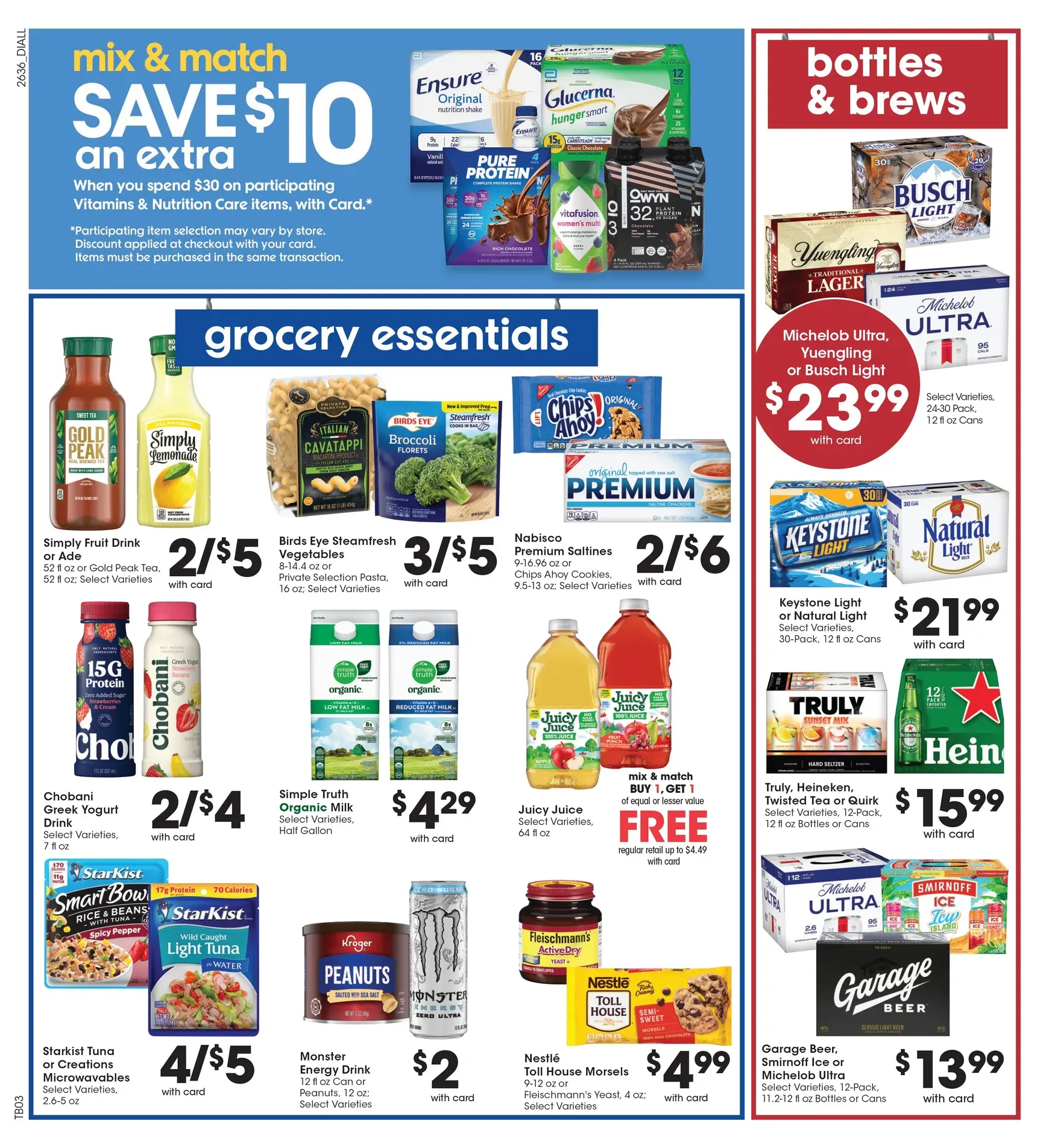 Weekly ad Dillons: Ofertas en comestibles y 3 Day Sale from October 7 to October 13 2026 - Page 7
