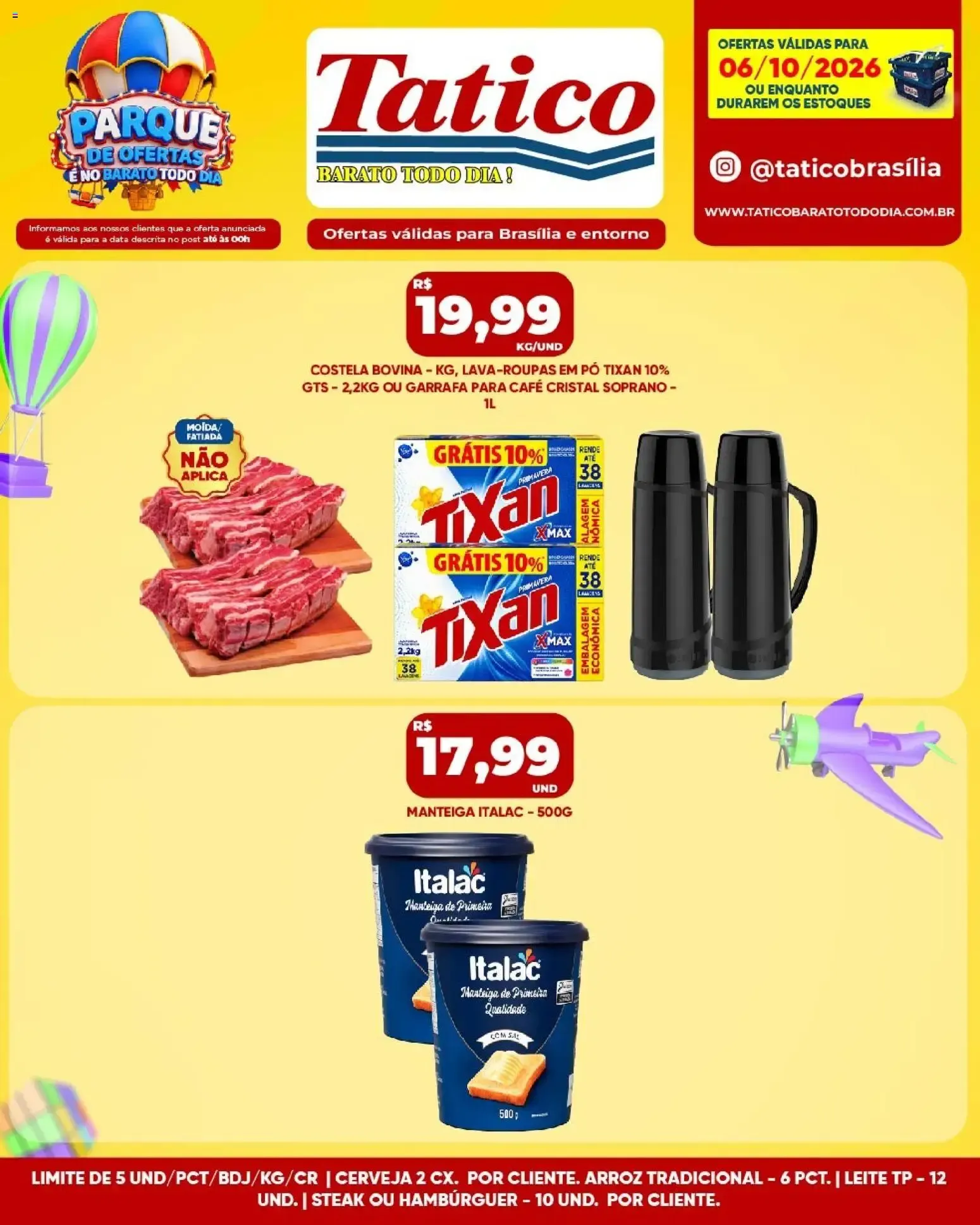 Encarte de Tatico ofertas do Dia de 06/10/2026 | Promoções Online 6 de outubro até 6 de outubro 2026 - Pagina 11