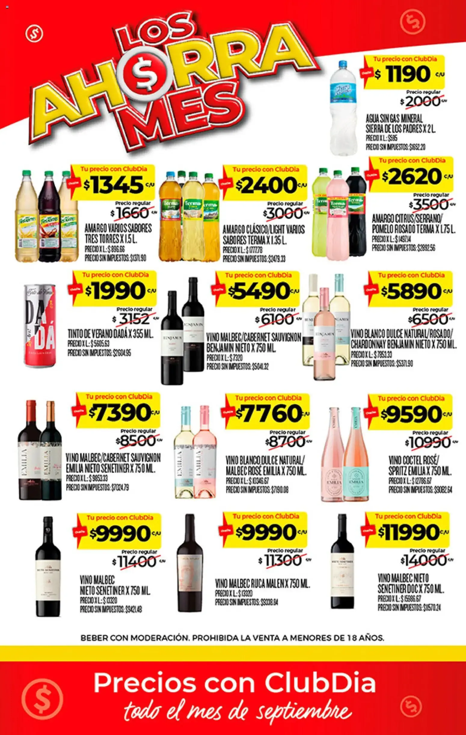 Ofertas de Supermercado DIA - Los Ahorra Mes de Septiembre 1 de septiembre al 30 de septiembre 2026 - Página 9 del catálogo