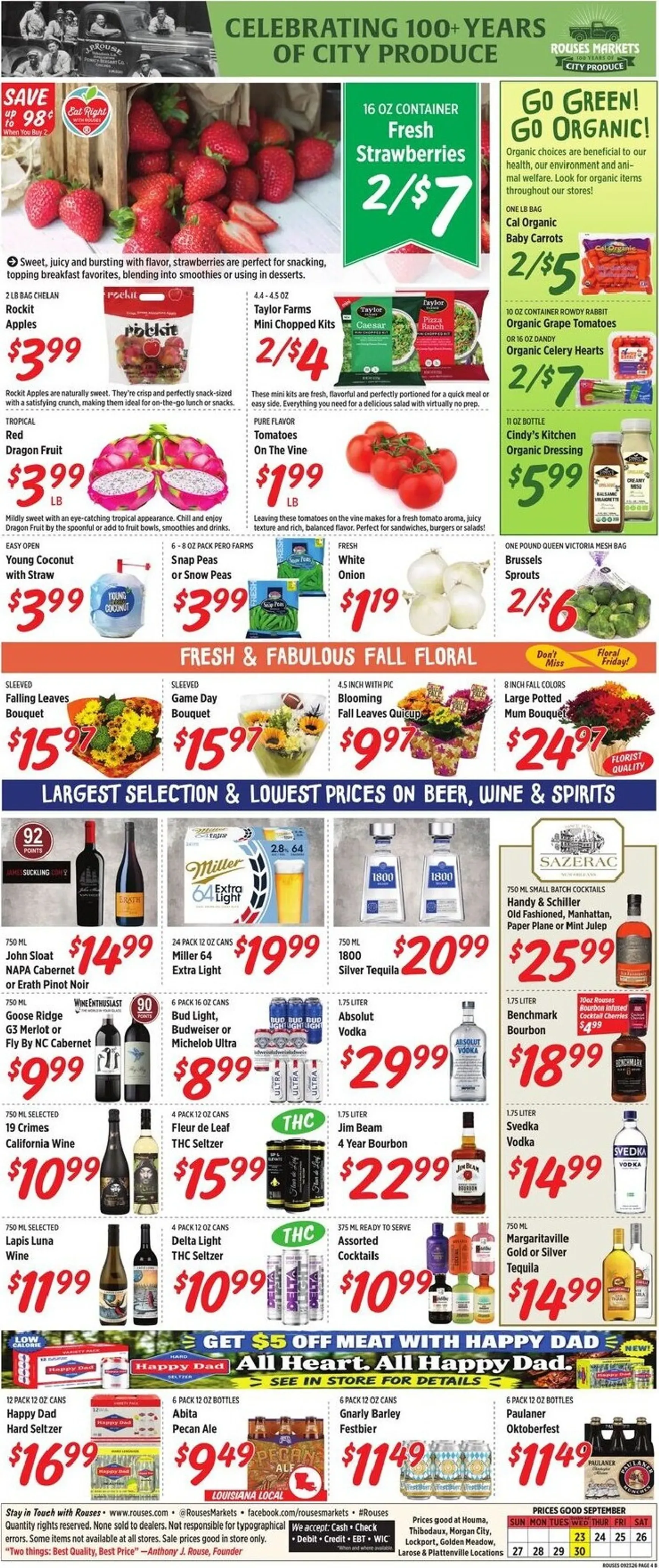 Weekly ad Current Rouses Markets leaflet valid from Wednesday 09/23/2026 to Wednesday 09/30/2026 from September 23 to September 30 2026 - Page 8