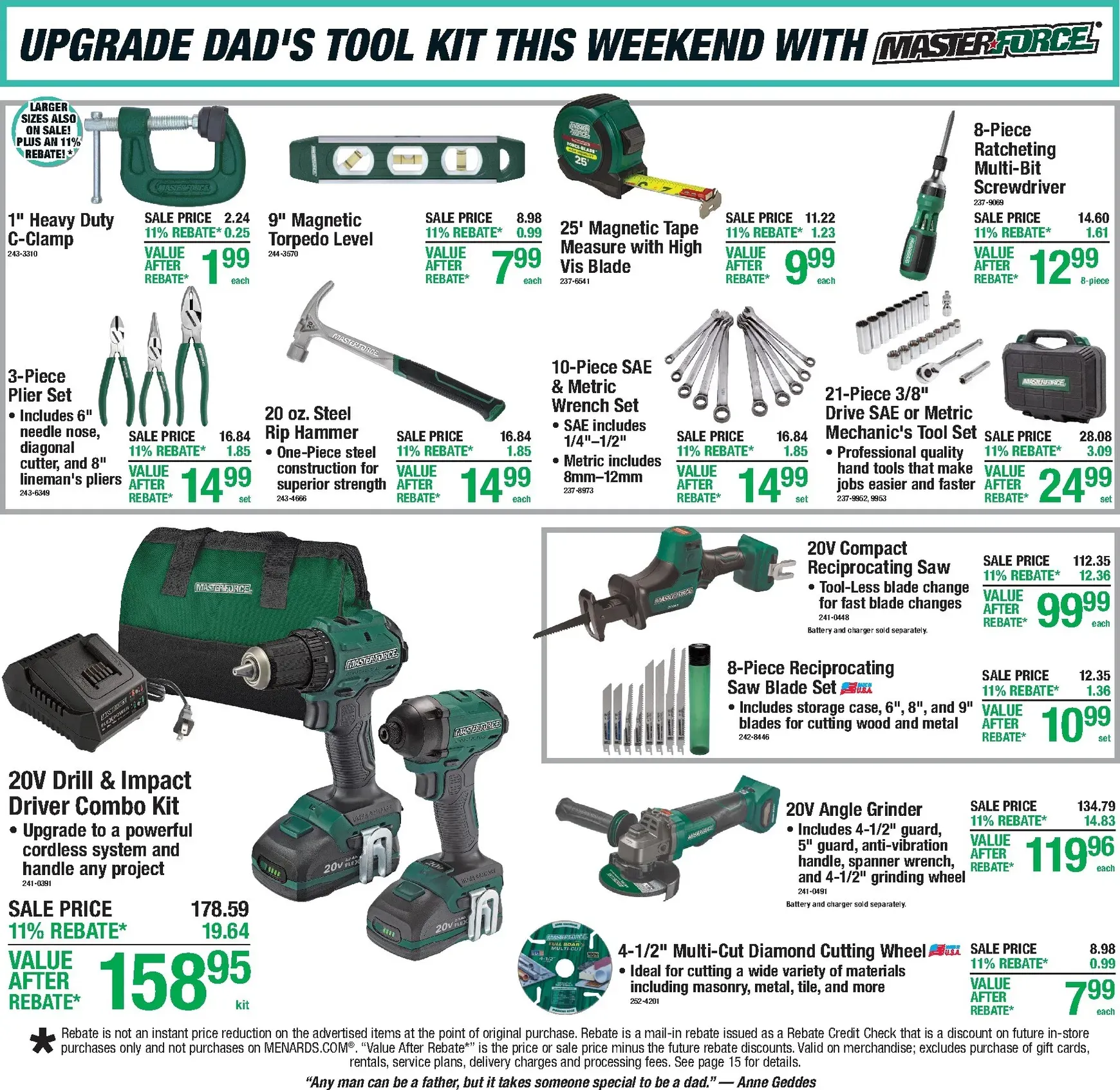 Weekly ad Current Menards - 11% Rebate Sale leaflet valid from Thursday 06/11/2026 to Sunday 06/21/2026 from June 11 to June 21 2026 - Page 10