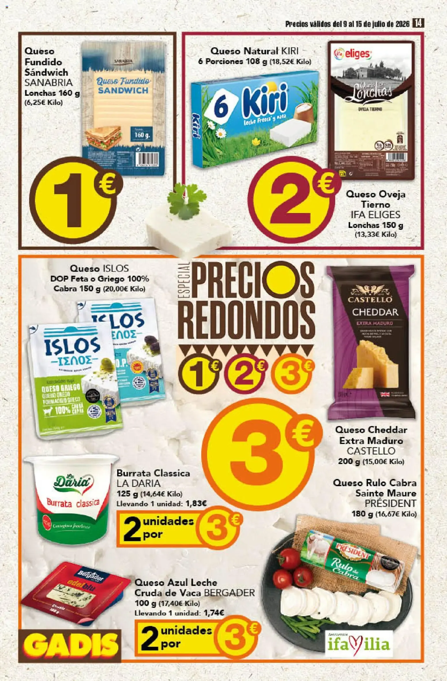 Catálogo de Gadis: Precios Redondos 9 de julio al 15 de julio 2026 - Página 14