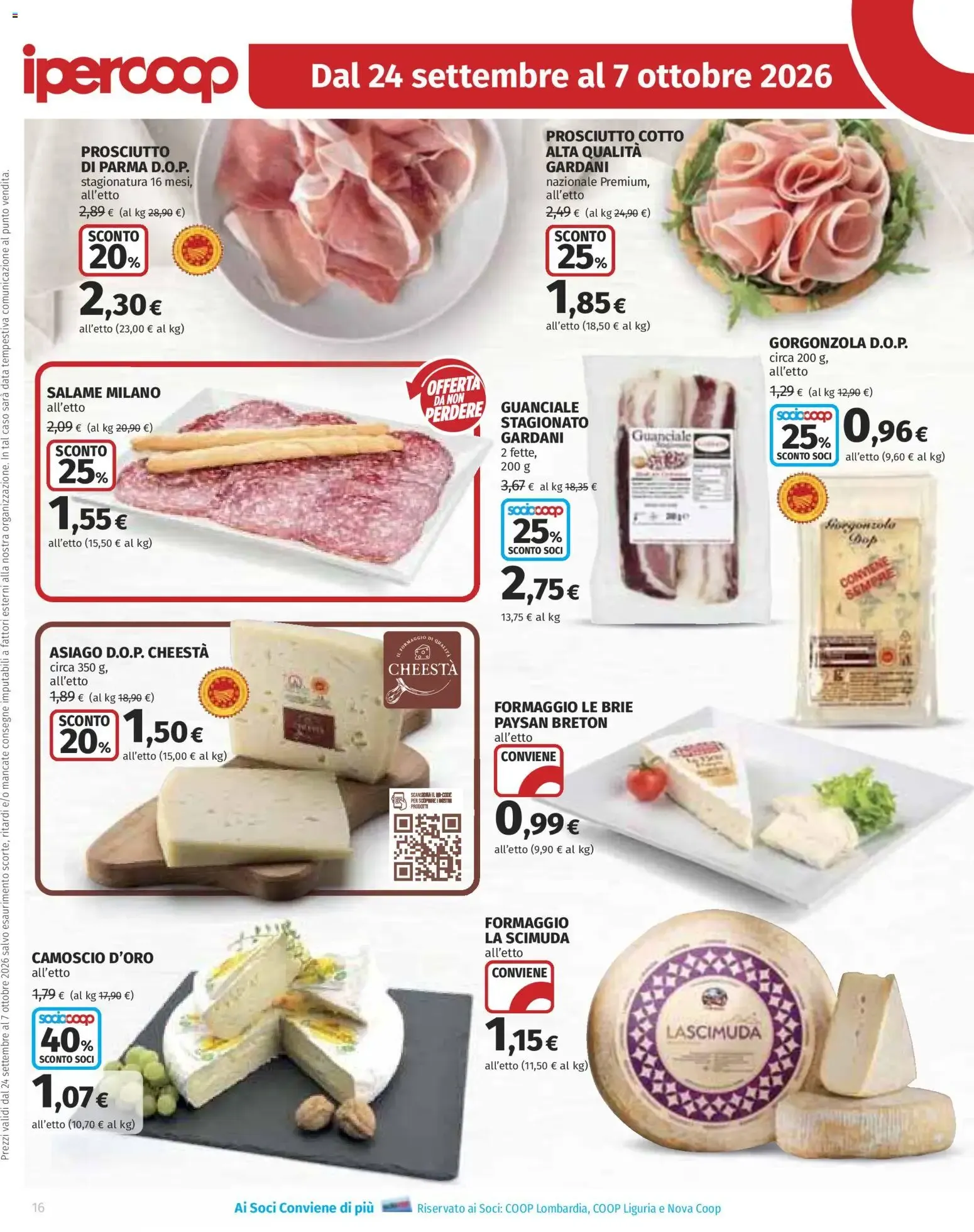 Anteprima volantino Ipercoop dal 24/09/2026 - nuovo offerte da 24 settembre a 7 ottobre di 2026 - Pagina del volantino 16