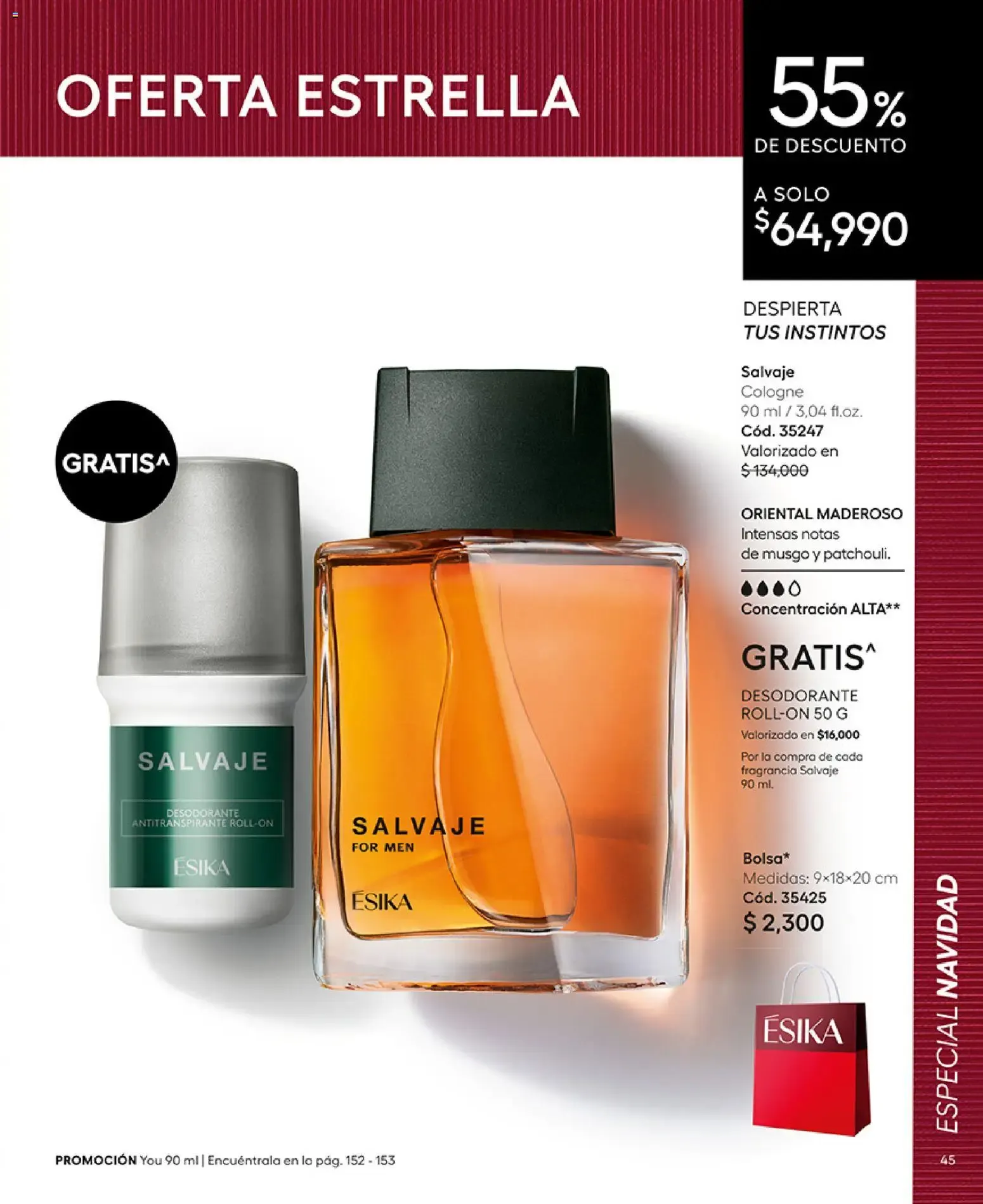 Catalogo de ESIKA Especial Navidad 20 de noviembre al 10 de diciembre 2026 - Pag 45