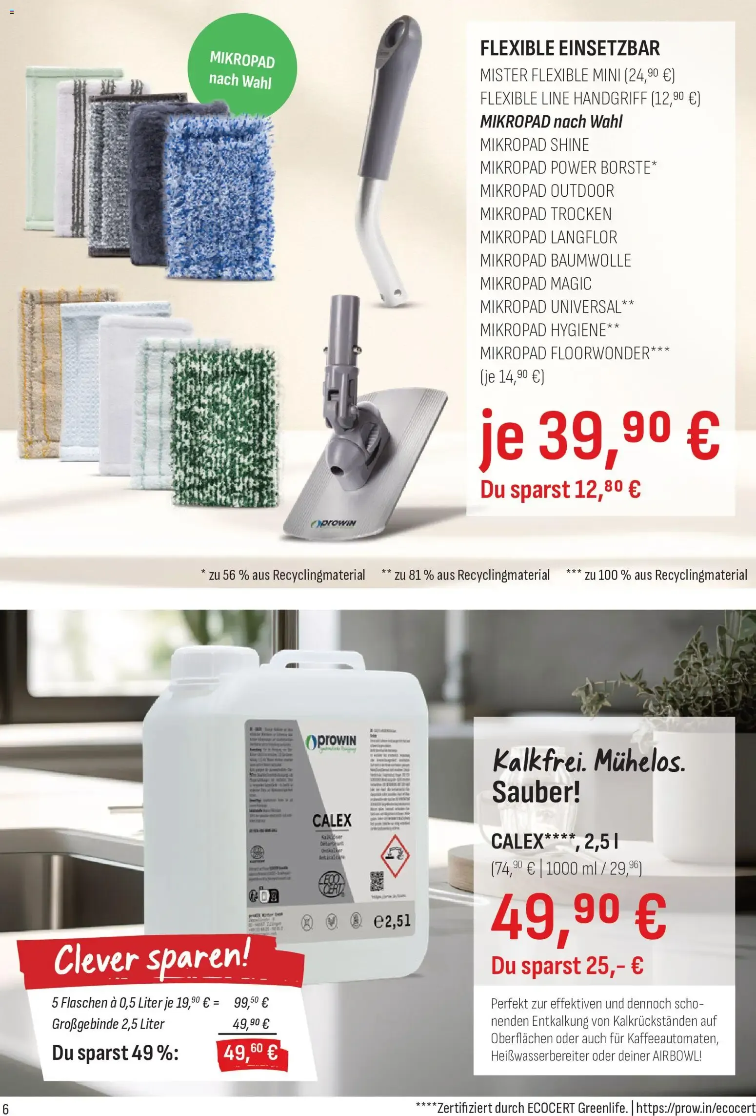 Angebote ProWIN Juni / Juli 2026 > Aktueller Prospekt von 1. Juni bis 31. Juli 2026 - Prospekt seite 6