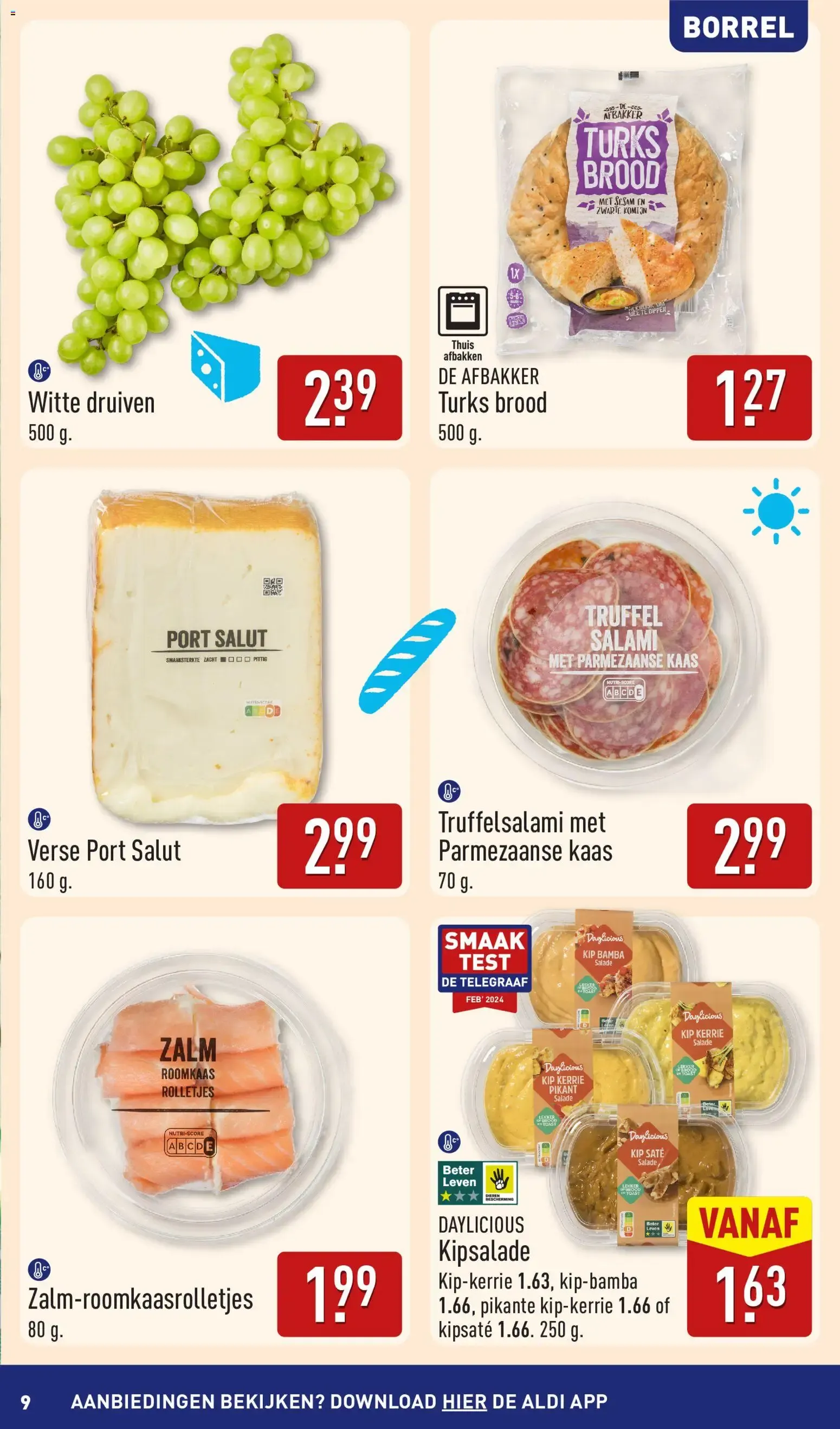 Aldi: Boordevol Zomerse Inspiratie voor de Borrel! van 6 juli tot 12 juli 2026 - Folder pagina 9